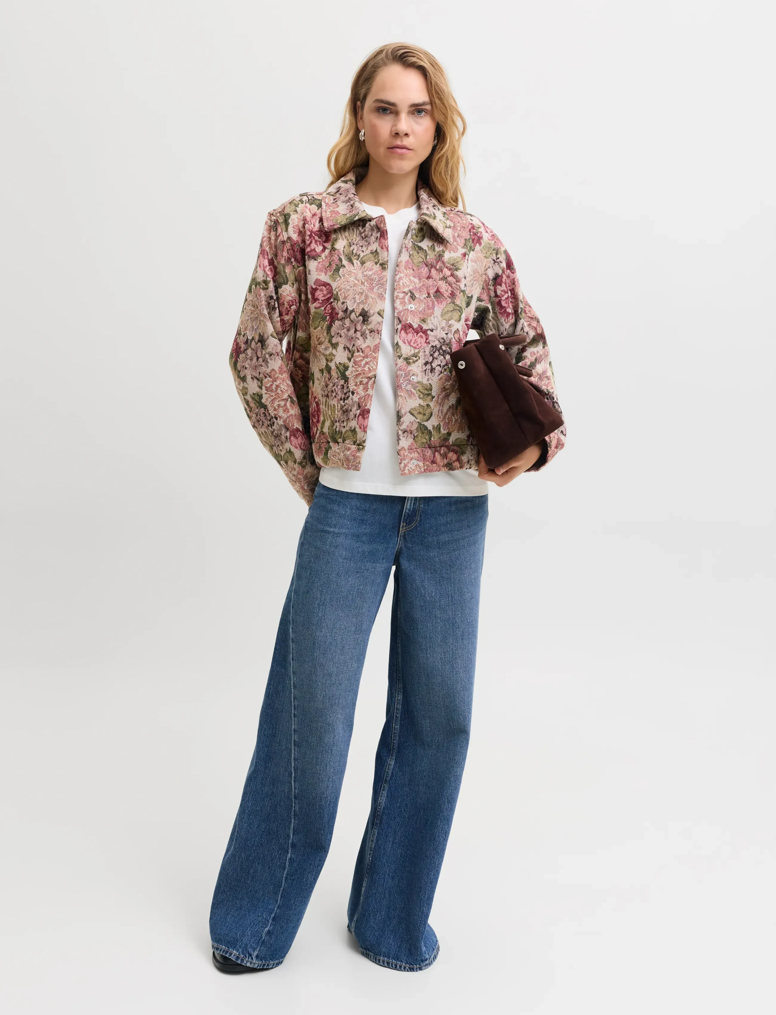 JJXX - JXCARMEN JULIA OVERSHIRT PNT - frühlingsjacken - roebuck - 4
