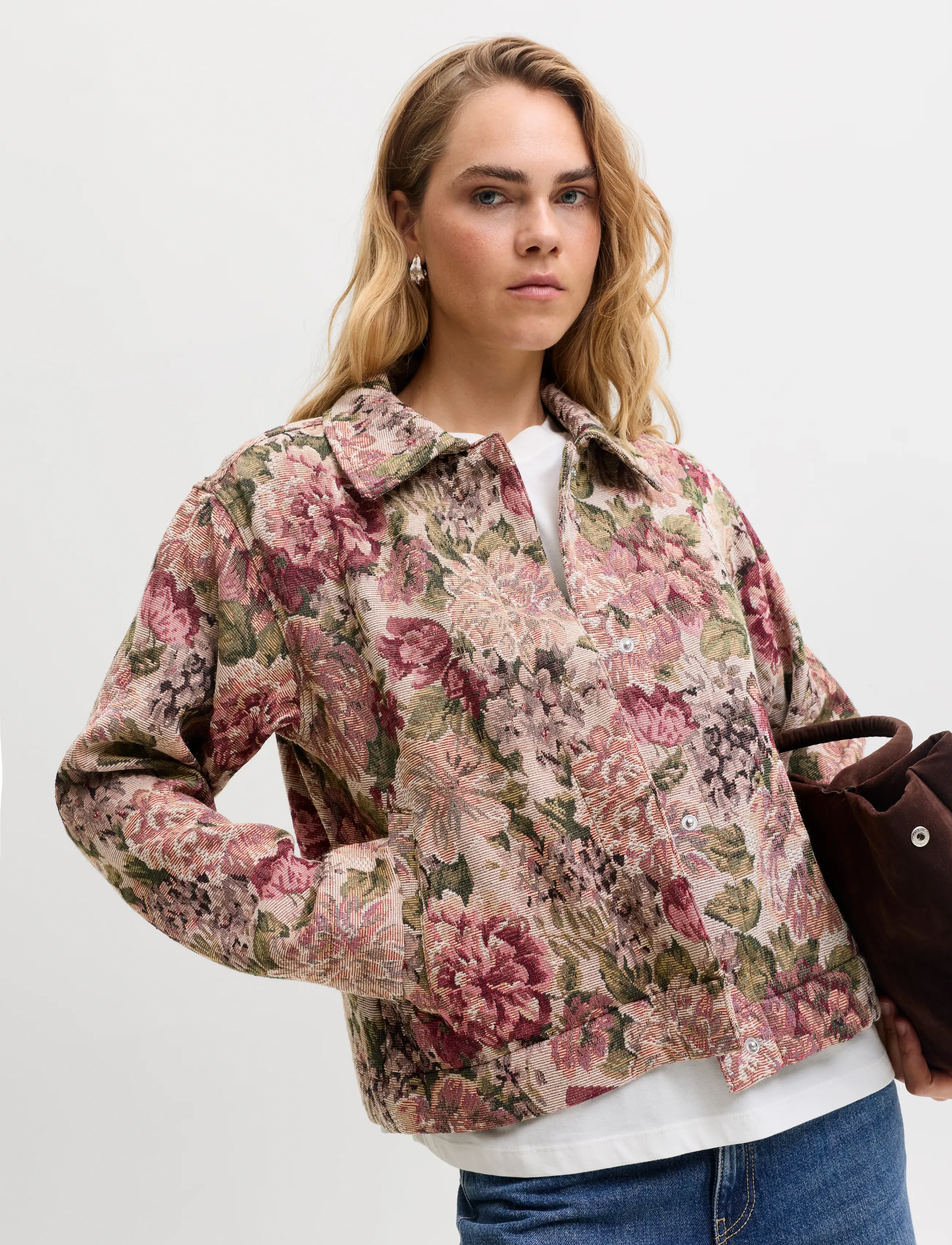 JJXX - JXCARMEN JULIA OVERSHIRT PNT - frühlingsjacken - roebuck - 5