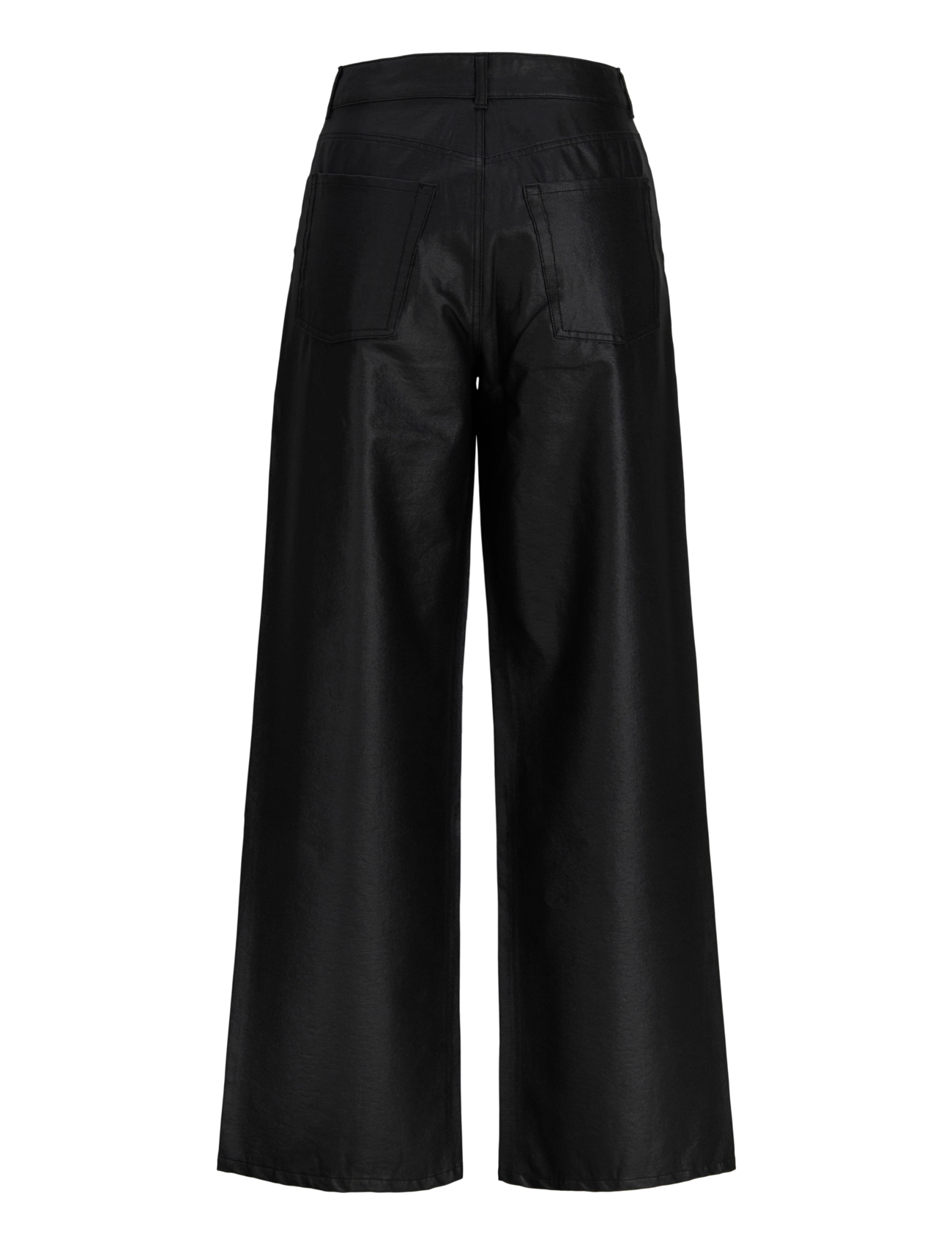JJXX - JXZOE CAMILLA WIDE HW PANT PNT SN - lederhosen - black - 1