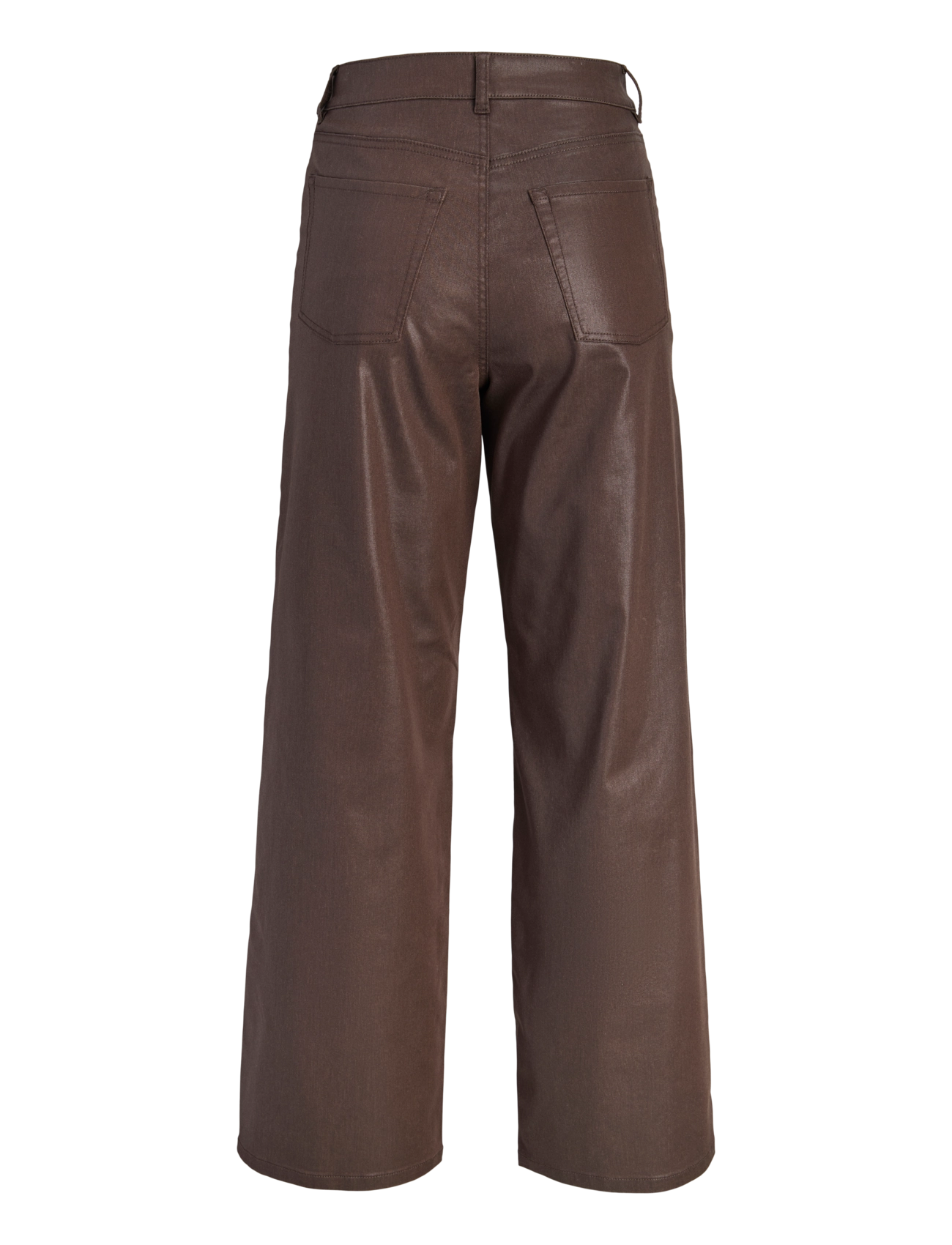 JJXX - JXZOE CAMILLA WIDE HW PANT PNT SN - nahkpüksid - demitasse - 1