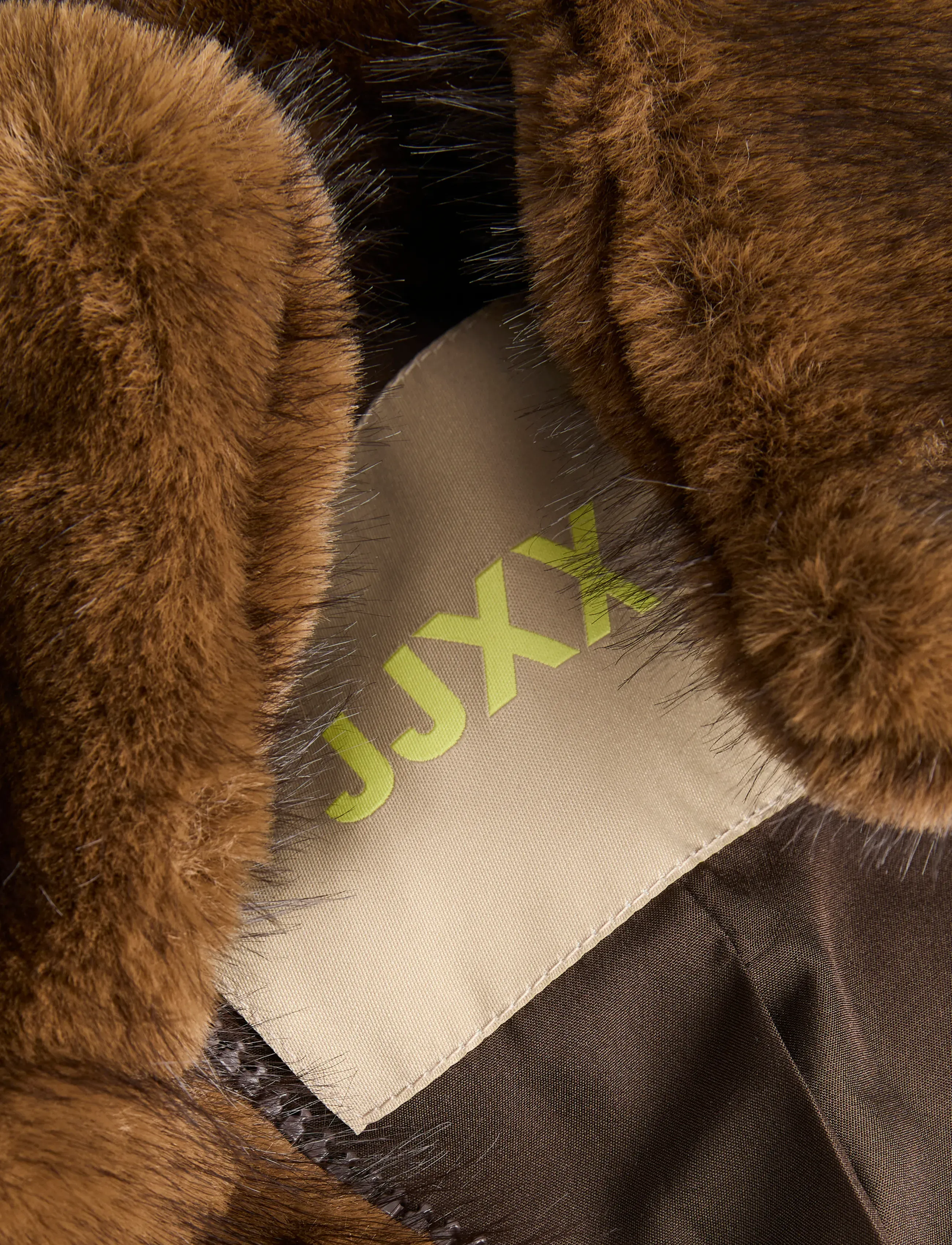 JJXX - JXTANIA EVELDA JACKET OTW - kunstpelz - demitasse - 2