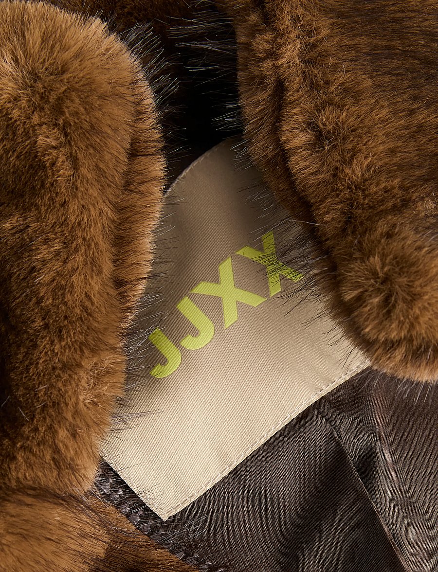 JJXX - JXTANIA EVELDA JACKET OTW - kunstpelz - demitasse - 2