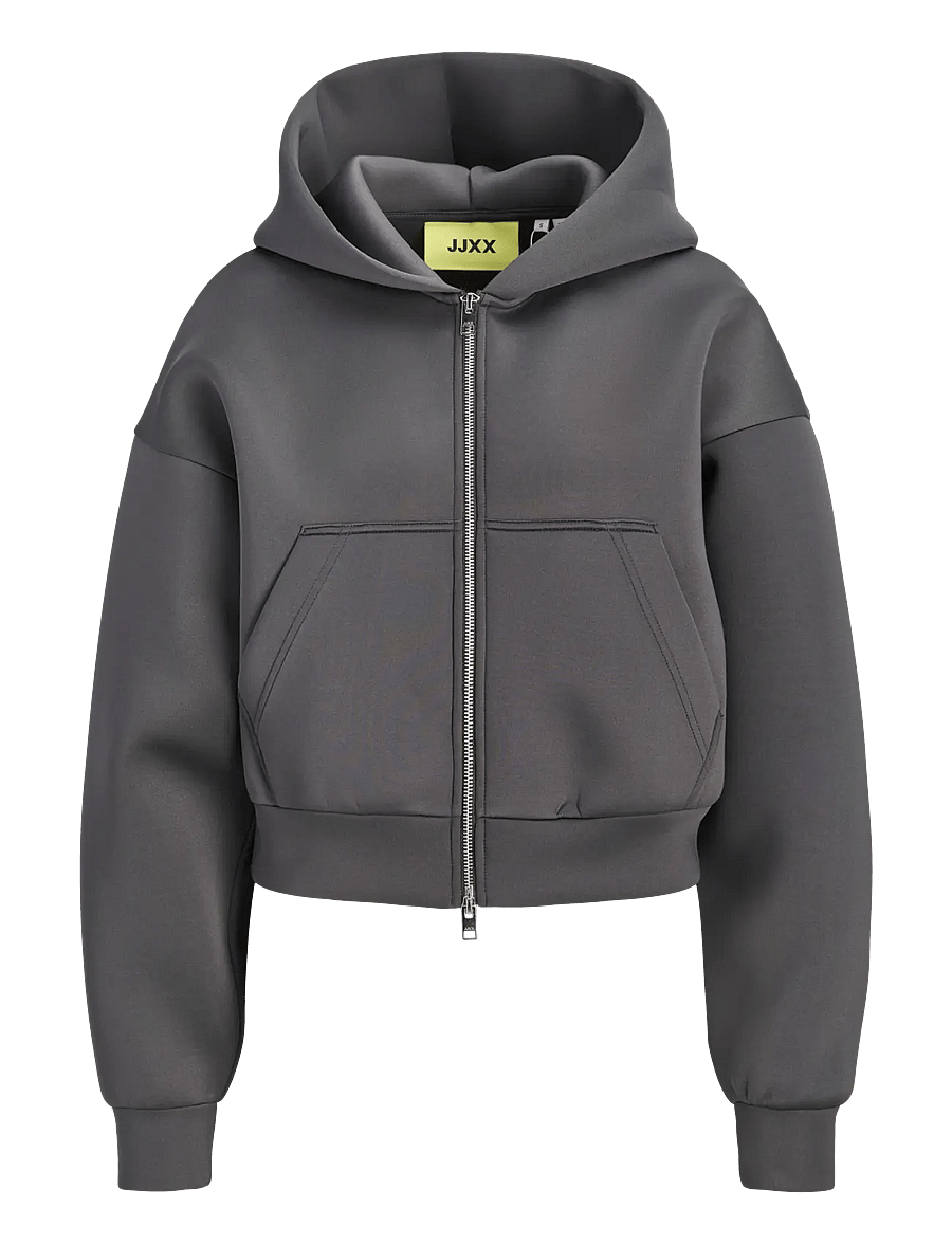 JJXX - JXVERA SHORT SCUBA HOOD SWT - hættetrøjer - phantom - 0