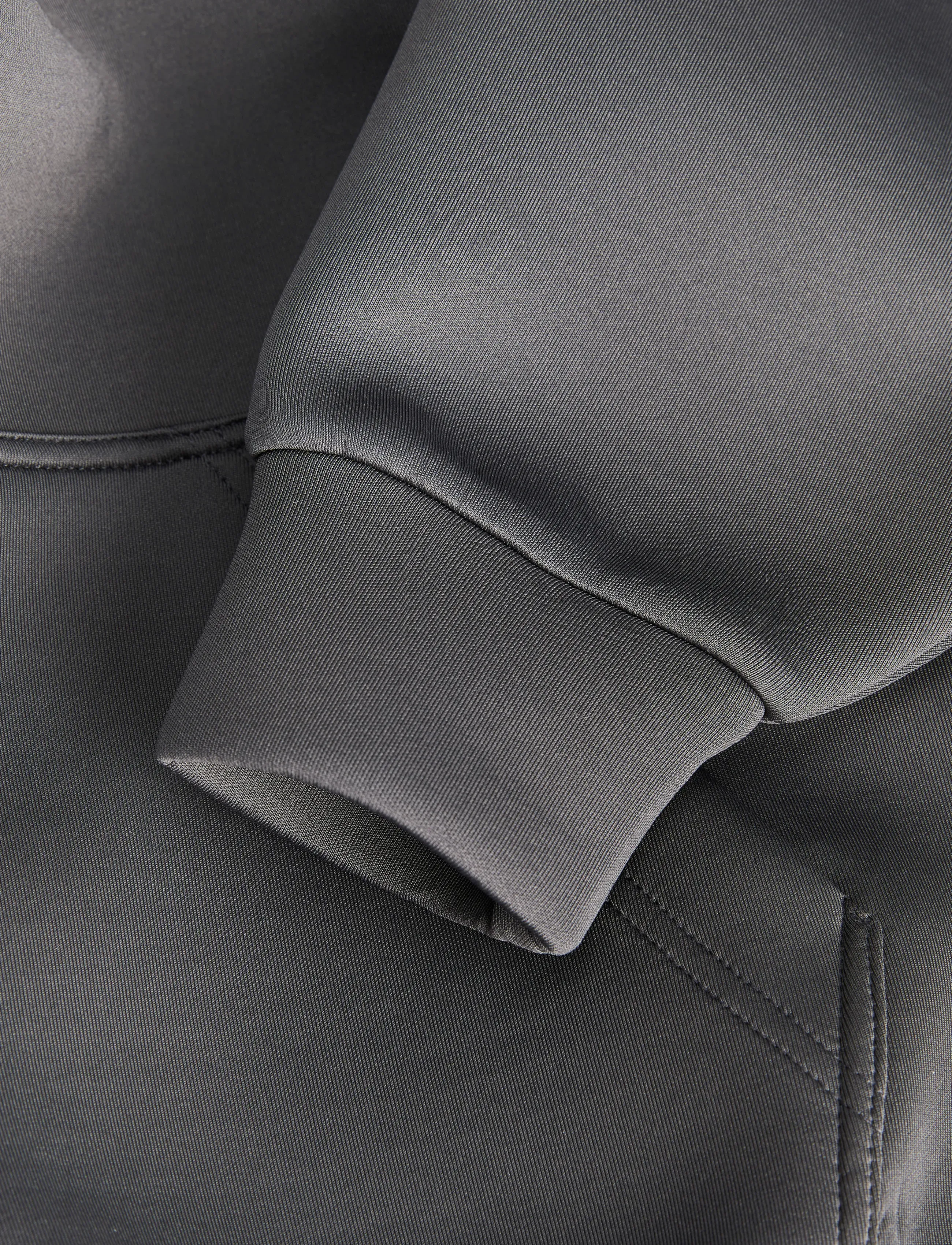 JJXX - JXVERA SHORT SCUBA HOOD SWT - hættetrøjer - phantom - 3