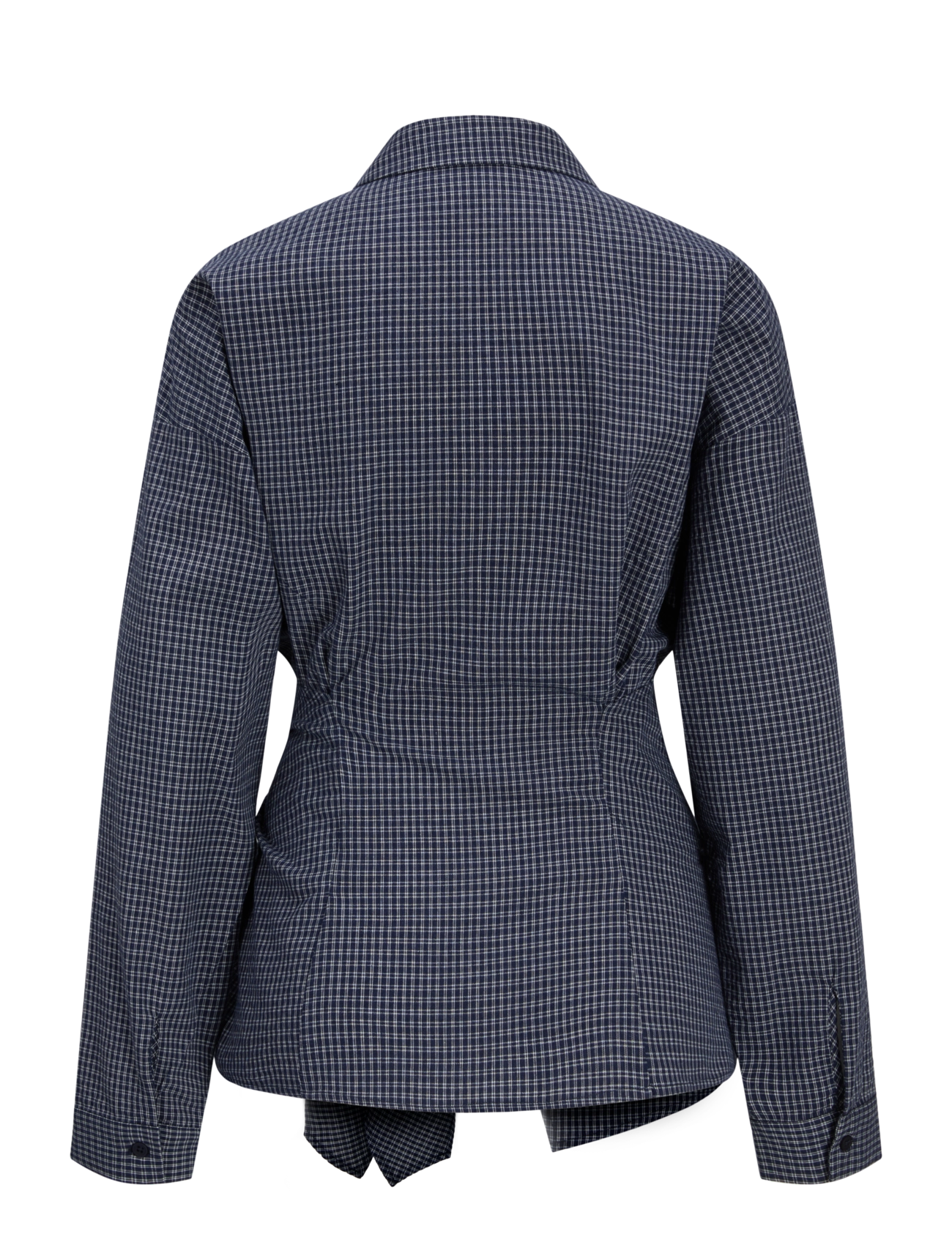 JJXX - JXVIOLA POPLIN LS WRAP TIE SHIRT WVN - peacoat - 1