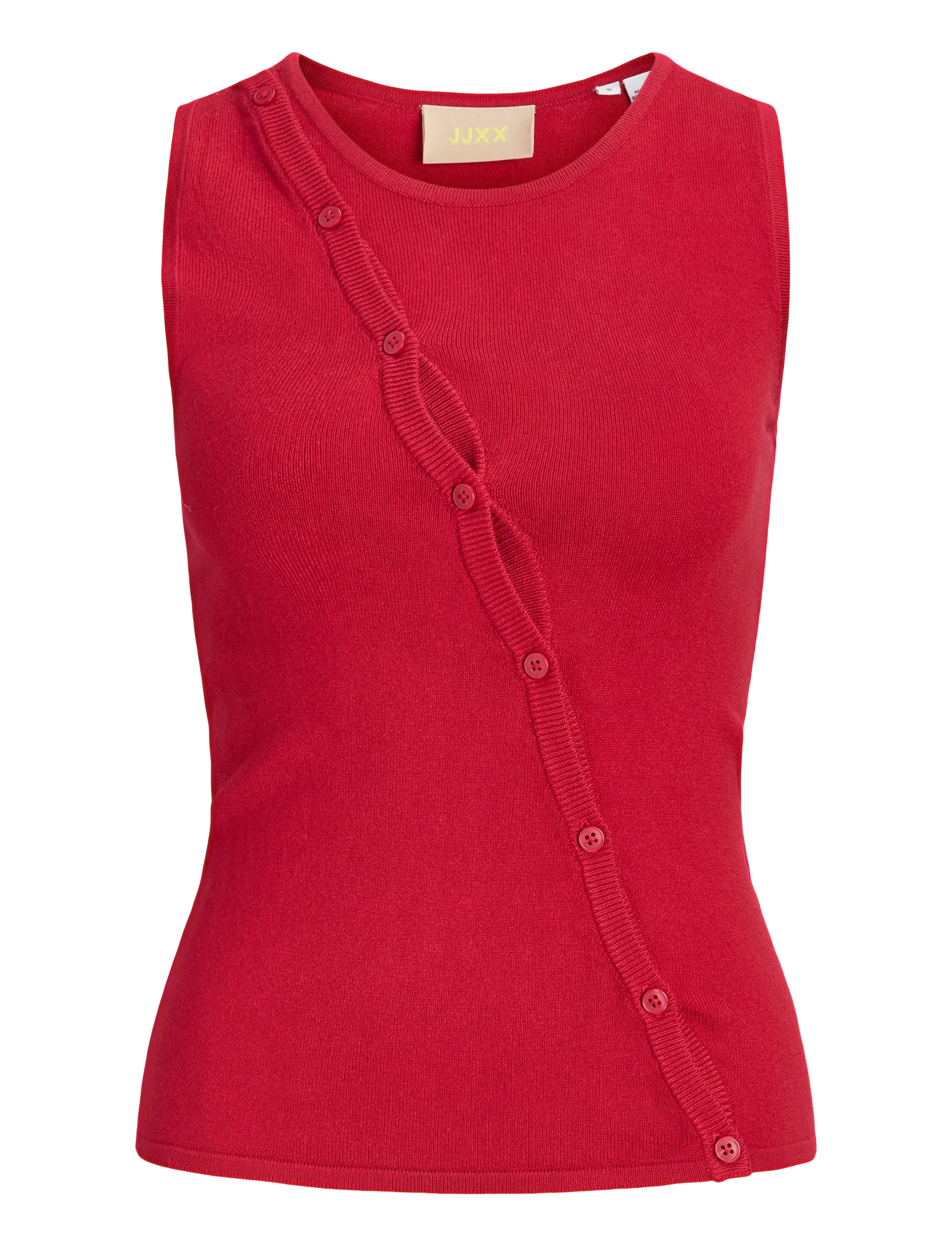 JJXX Jxamber Comfy Oberteil Knit Ln Rot - L - Damen