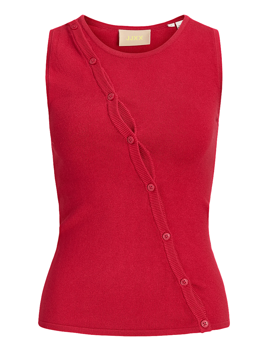 JJXX - JXAMBER COMFY TOP KNIT LN - pulls - scarlet sage - 1