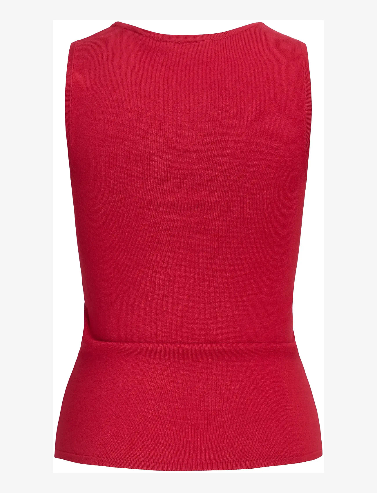 JJXX - JXAMBER COMFY TOP KNIT LN - striktrøjer - scarlet sage - 2