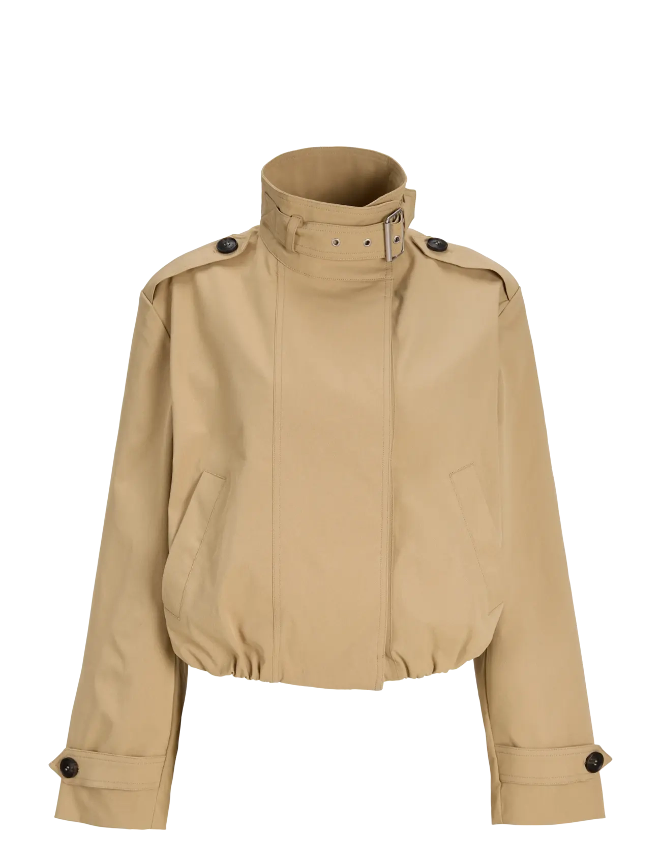 JJXX JXCARO WILMA JACKET OTW LN - Striukės ir paltai - CORNSTALK / brown