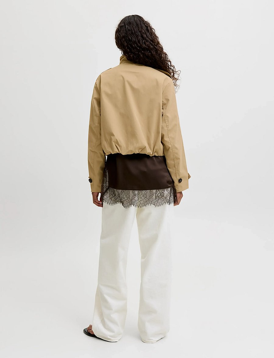 JJXX - JXCARO WILMA JACKET OTW LN - frühlingsjacken - cornstalk - 3