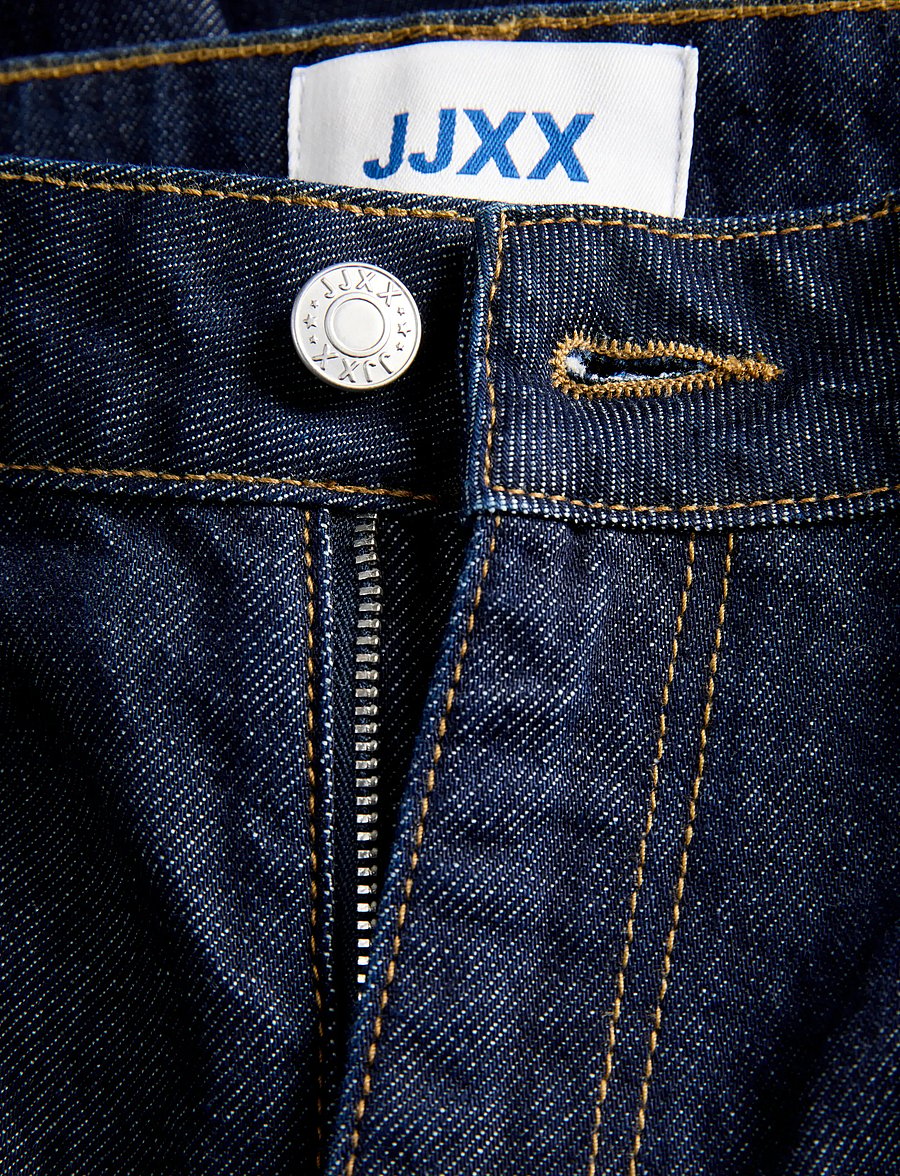 JJXX - JXALINA BAGGY MW SHORTS R480 DNM LN - short en jeans - blue denim - 3