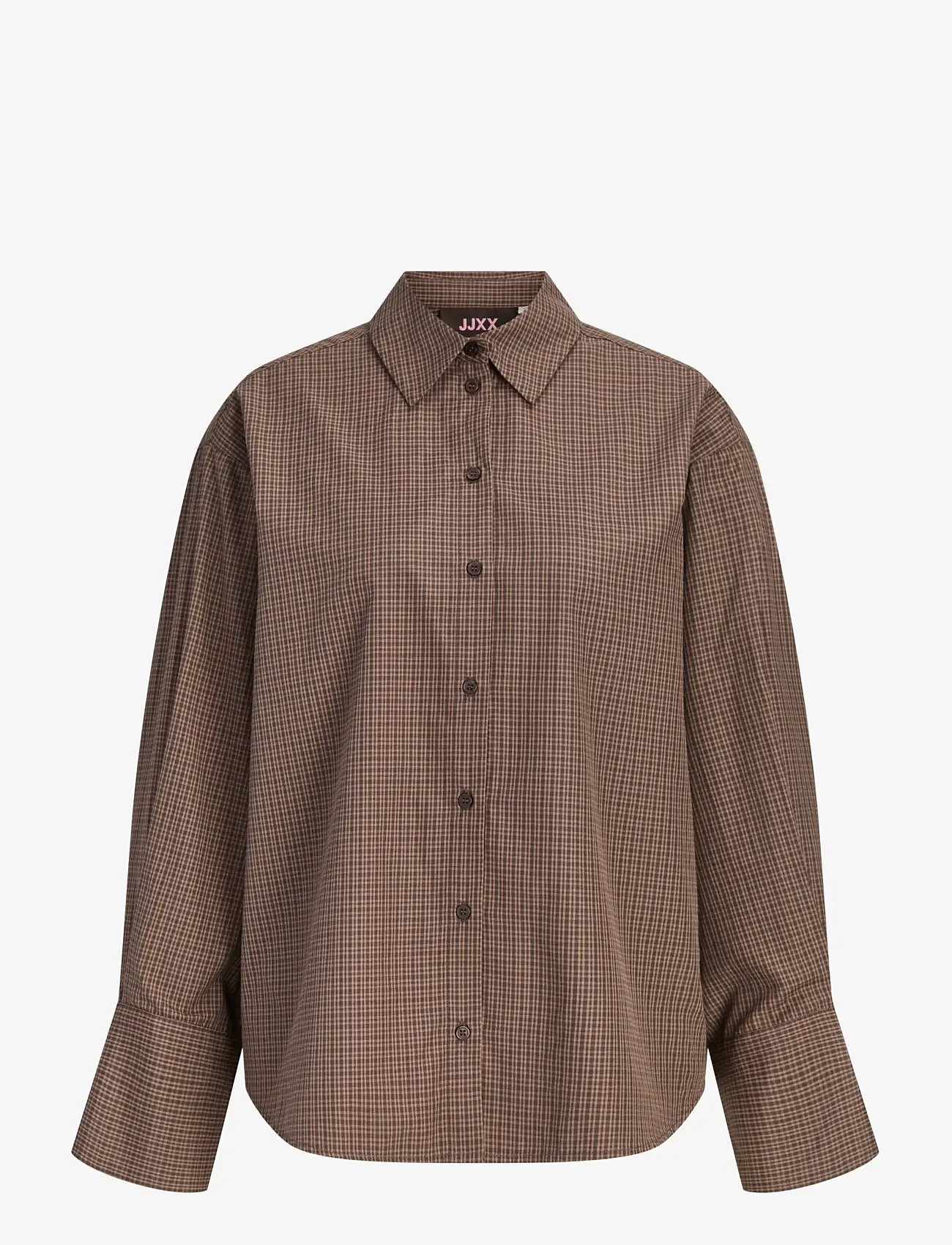 JJXX - JXBELLA RLX LS SHIRT EXPRESS WVN - long-sleeved shirts - demitasse - 0