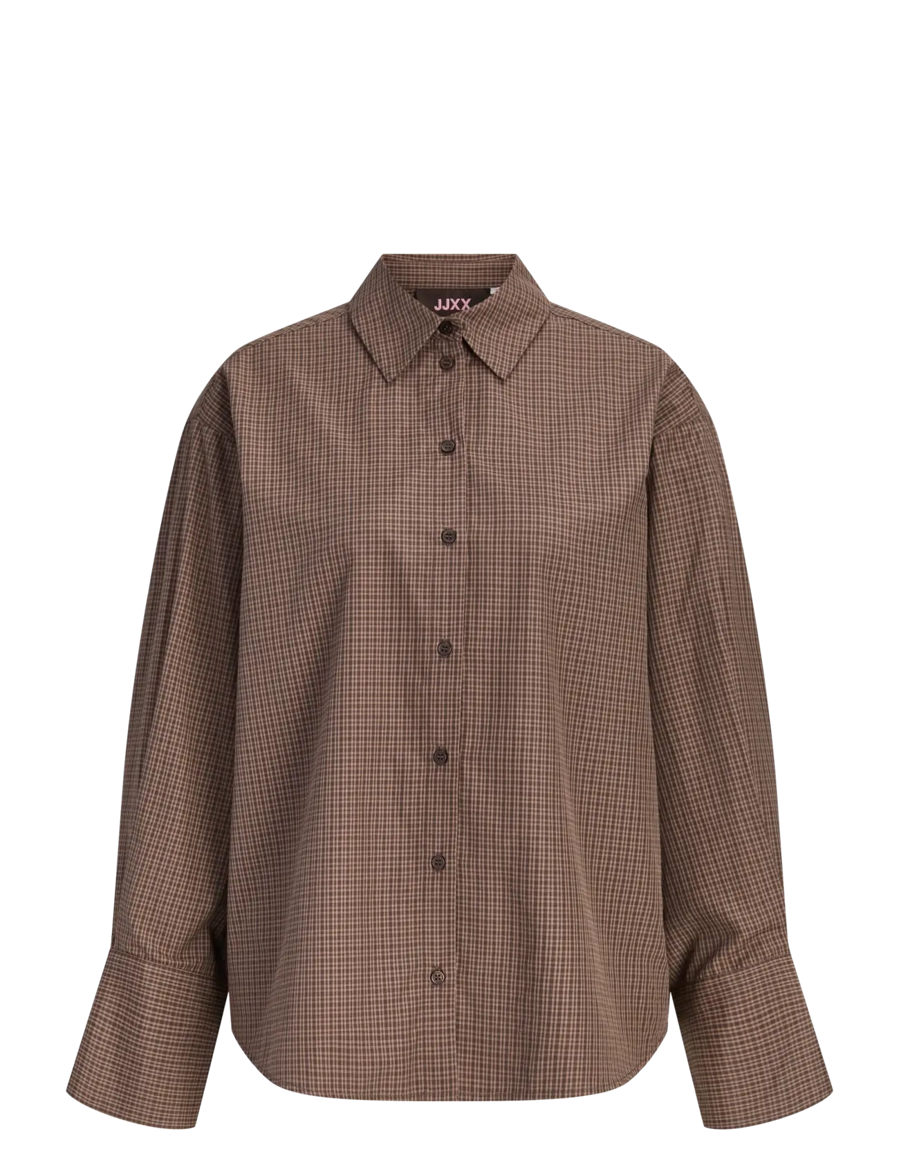 JJXX JXBELLA RLX LS SHIRT EXPRESS WVN - Blusen & Hemden - DEMITASSE / brown