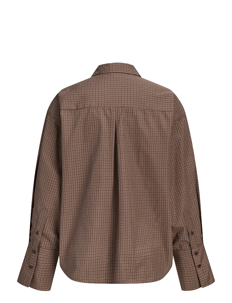 JJXX - JXBELLA RLX LS SHIRT EXPRESS WVN - long-sleeved shirts - demitasse - 1