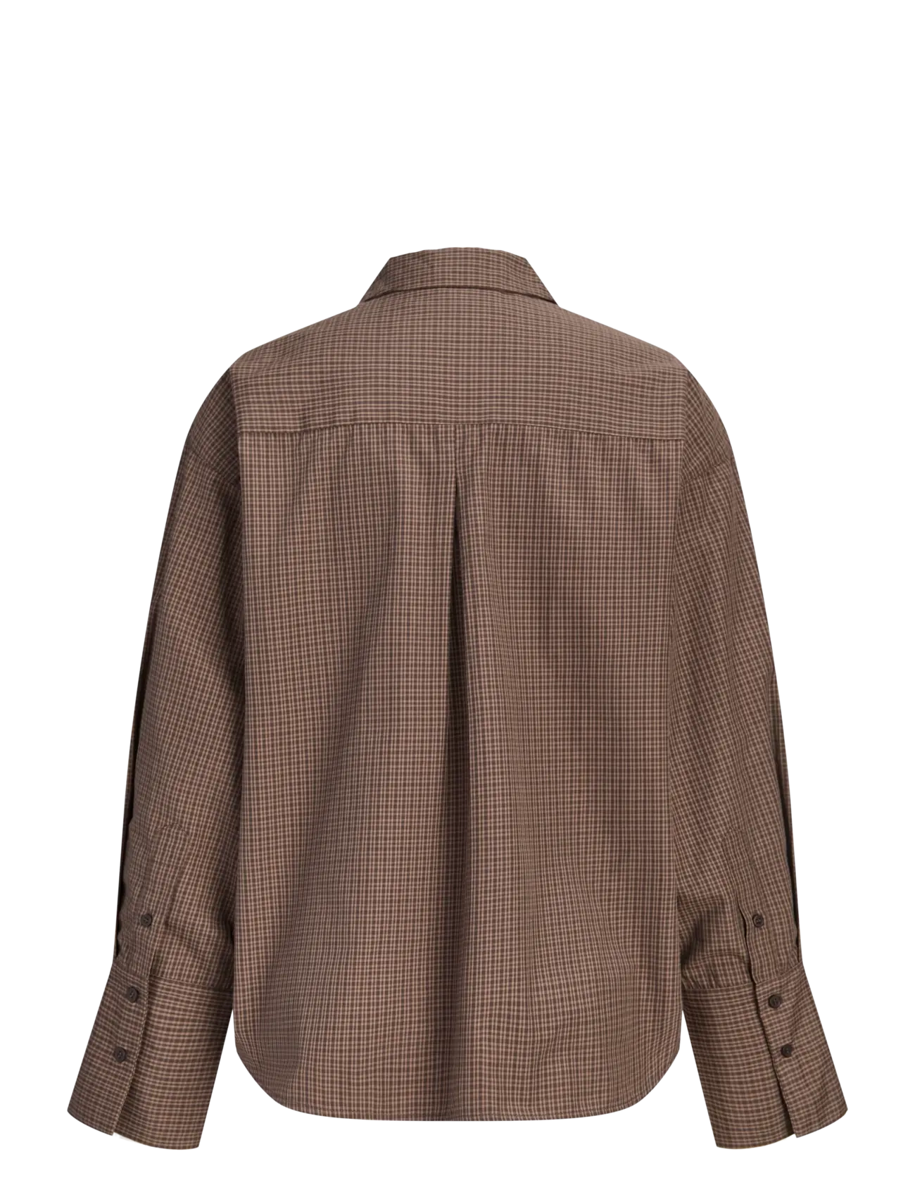JJXX - JXBELLA RLX LS SHIRT EXPRESS WVN - pitkähihaiset kauluspaidat - demitasse - 1