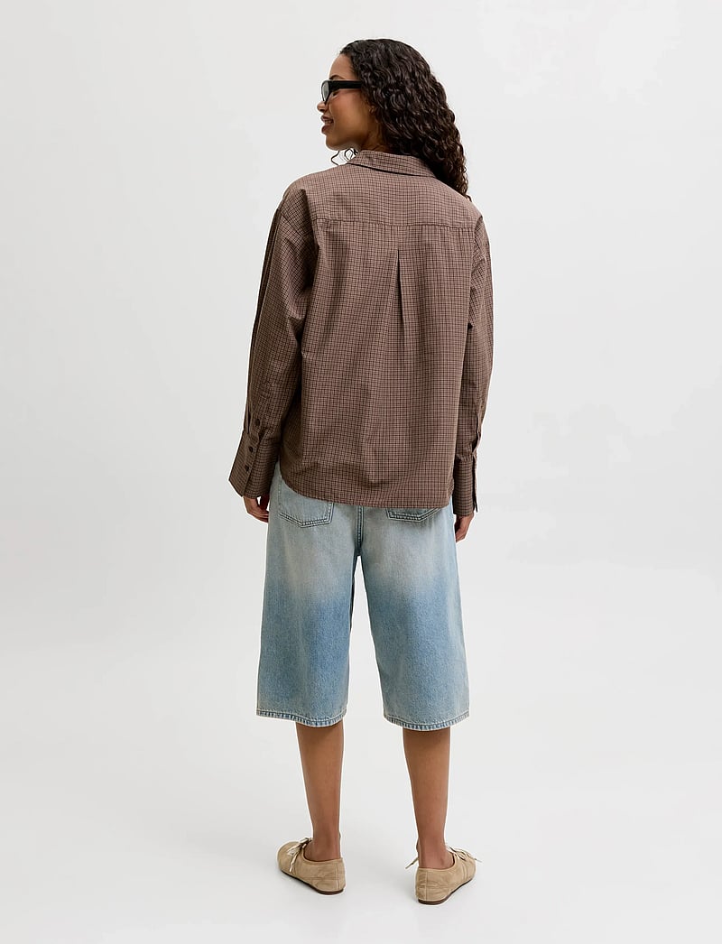 JJXX - JXBELLA RLX LS SHIRT EXPRESS WVN - long-sleeved shirts - demitasse - 2