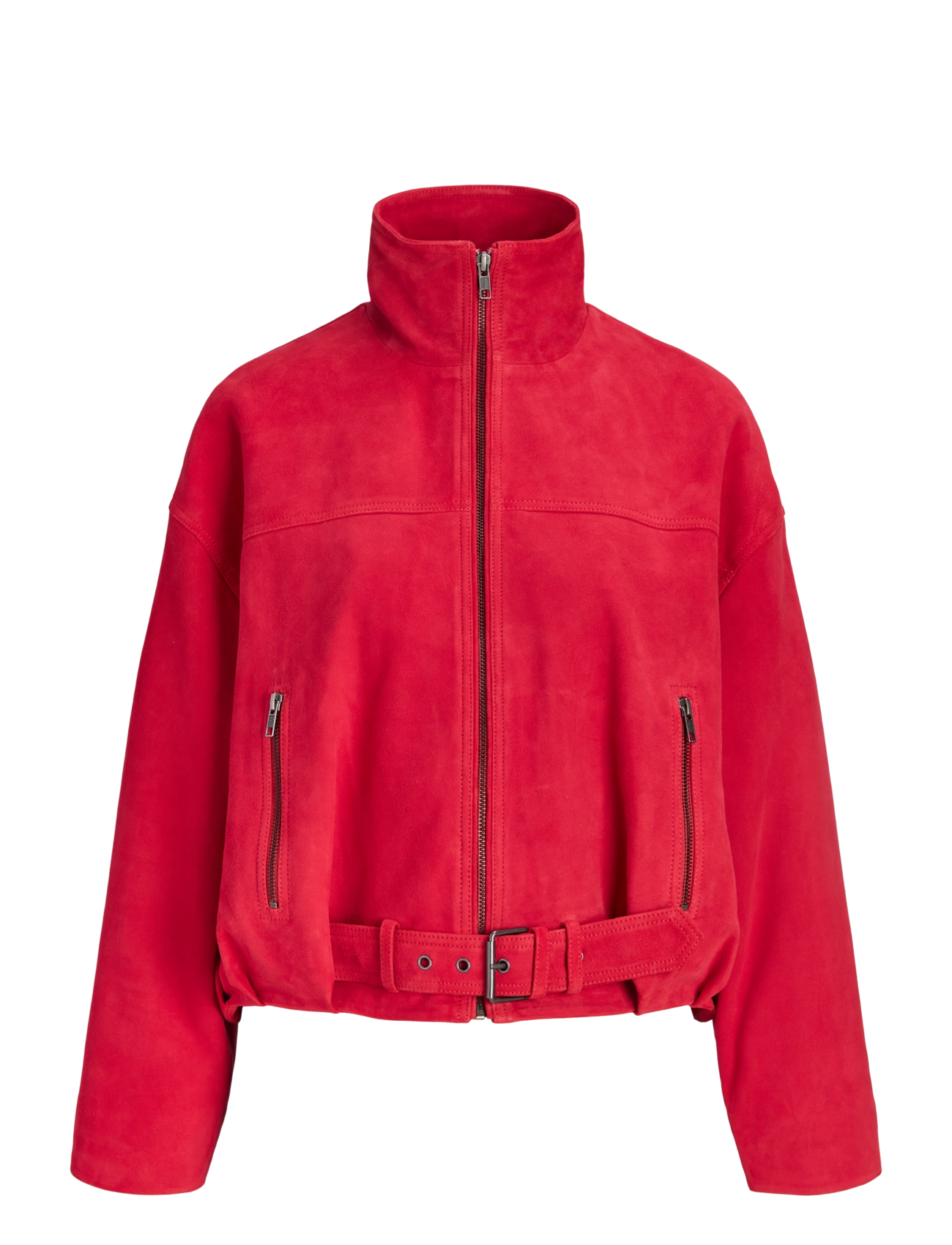 JJXX - JXZARIA SUEDE JACKET OTW - vårjackor - scarlet sage - 1