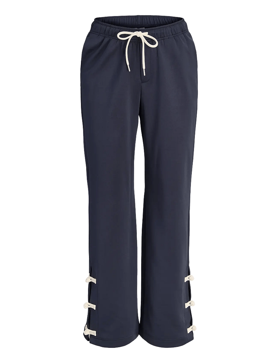 JJXX - JXSKY ESME WIDE DETAIL MW PANTS PNT - navy blazer - 0