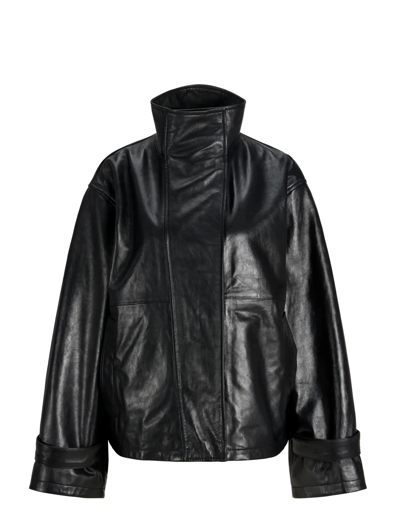 JJXX - JXLENORA LEATHER JACKET OTW - leather jackets - black - 1