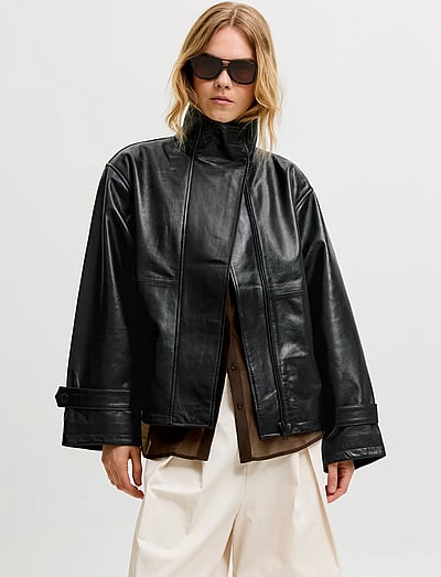 Jxlenora Leather Jacket Otw - LæDerjakker