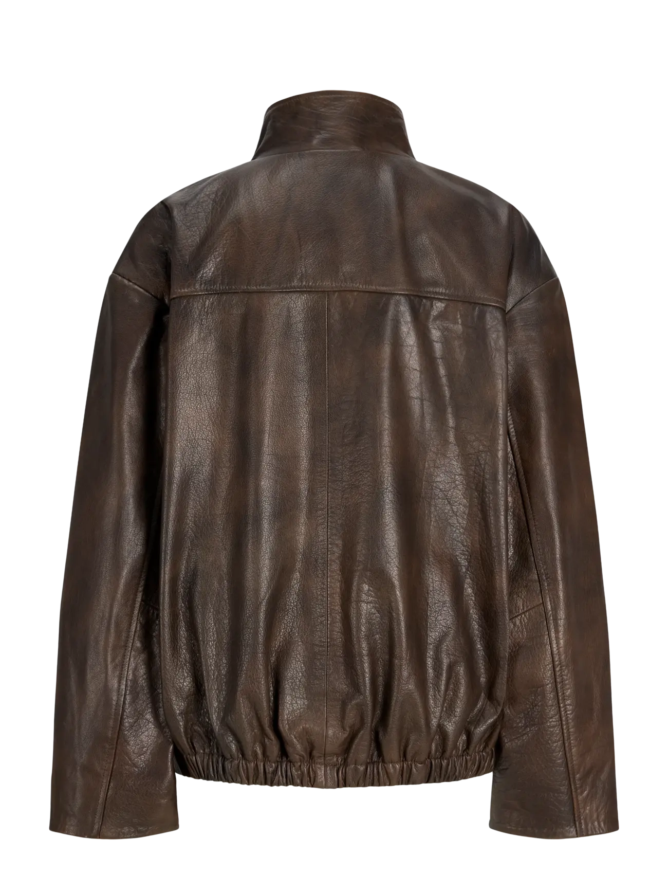 JJXX - JXNOBEL LEATHER JACKET OTW - bracken - 2
