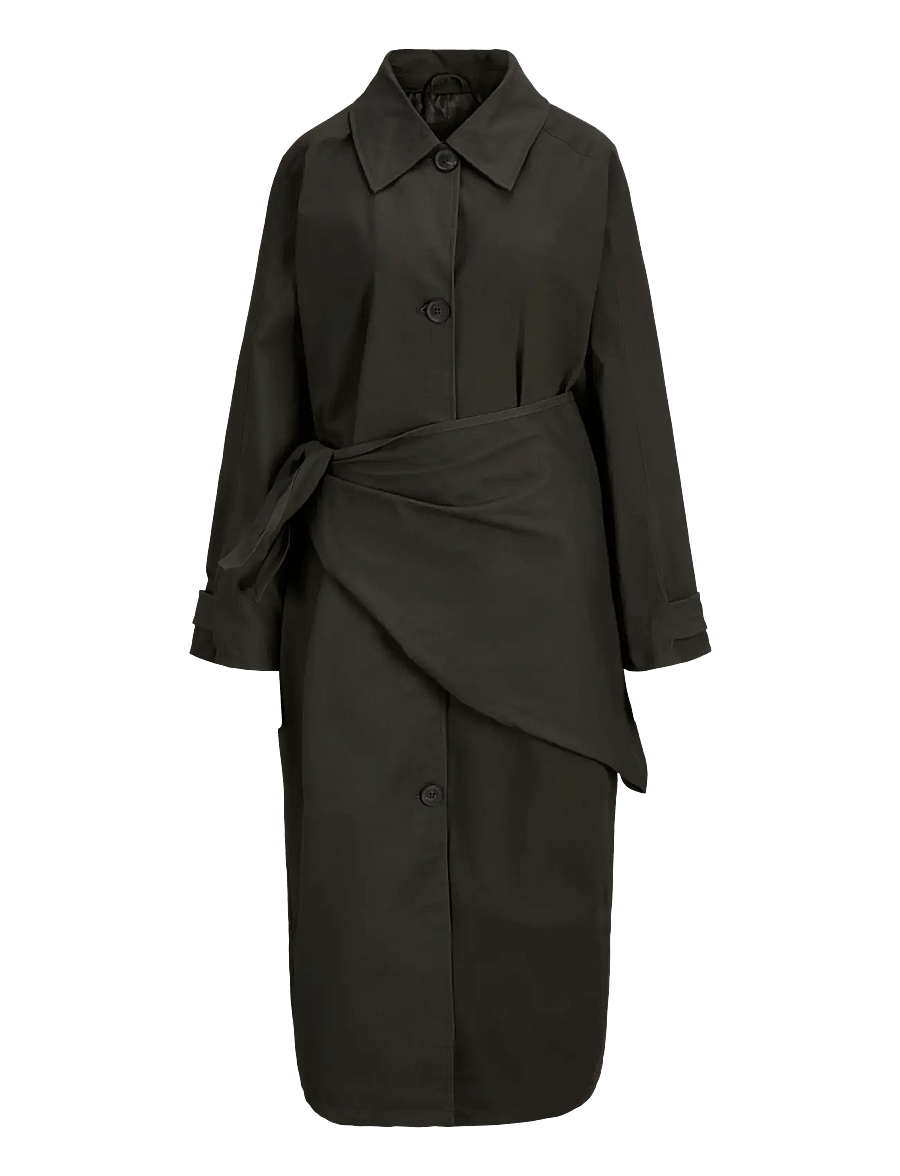 JJXX - JXGIO SCARF COAT OTW - olive night - 0