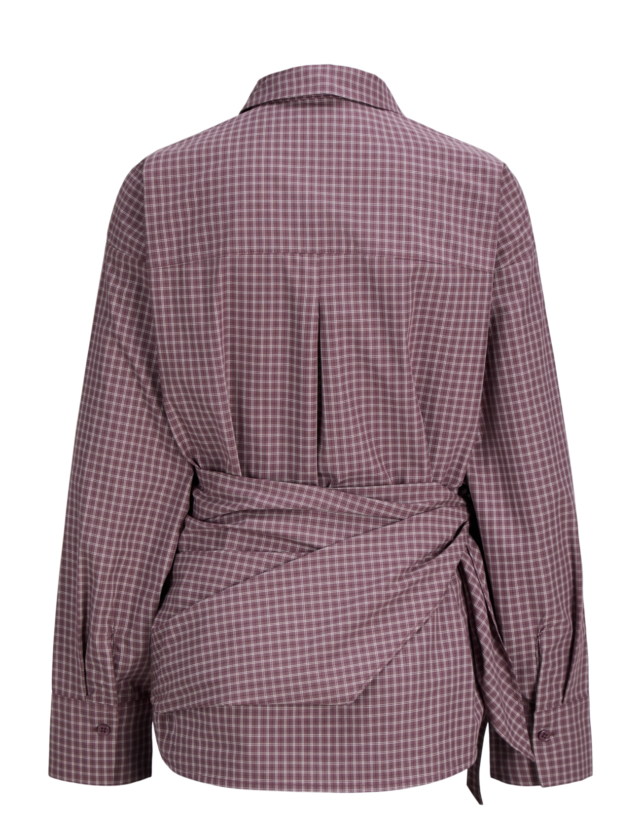 JJXX - JXFIE POPLIN LS SCARF SHIRT WVN - langärmlige hemden - huckleberry - 1