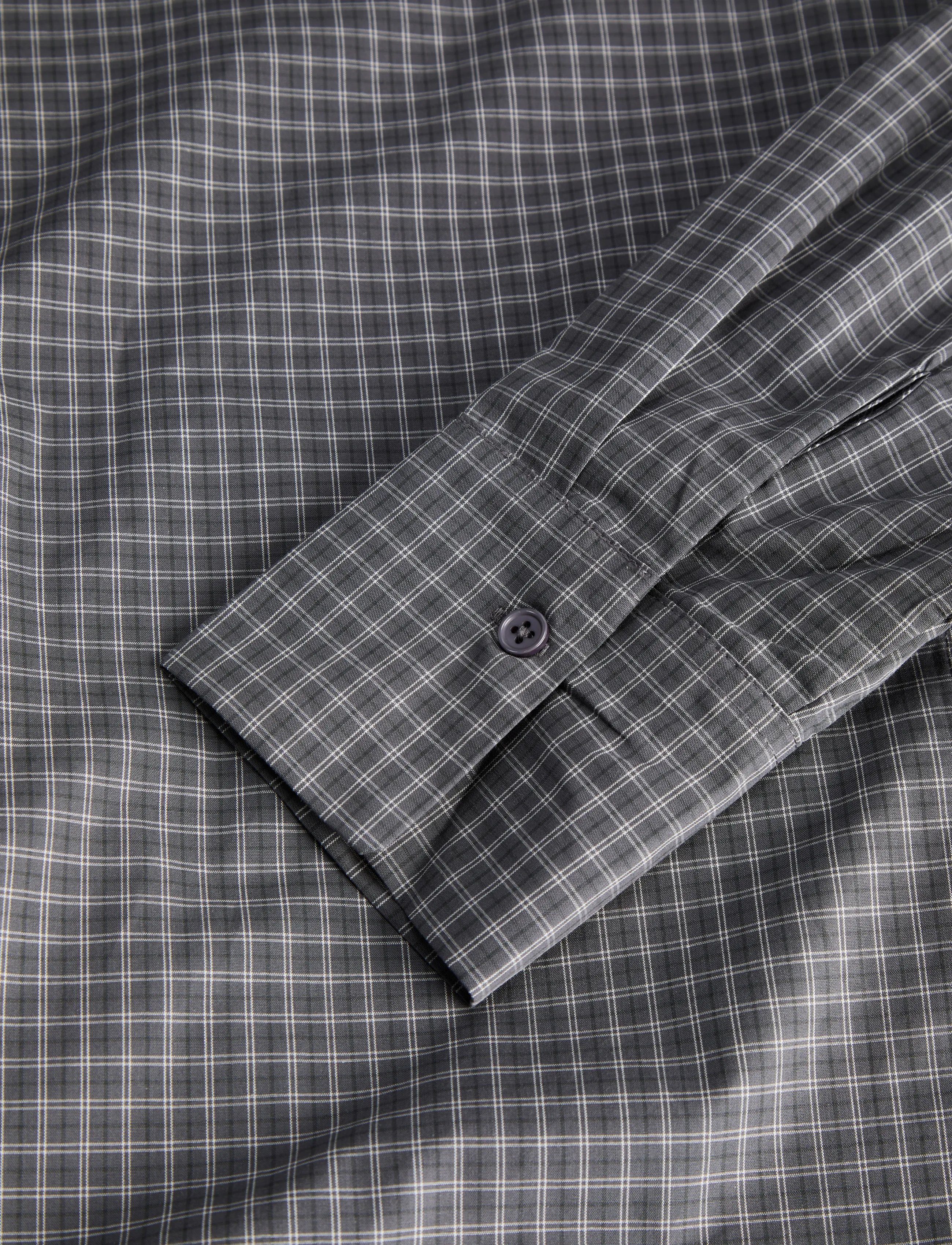 JJXX - JXFIE POPLIN LS SCARF SHIRT WVN - långärmade skjortor - pirate black - 3