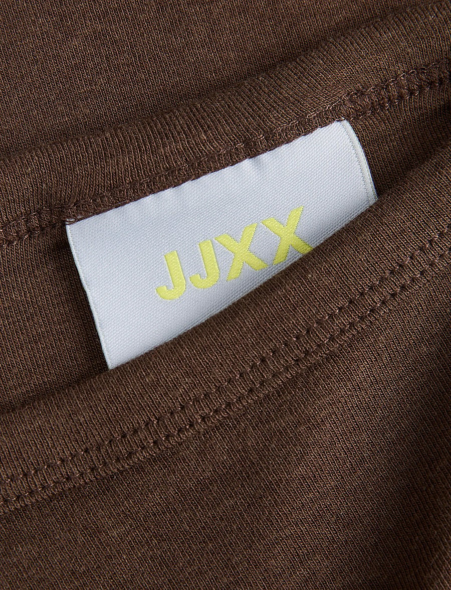 JJXX - JXSTAR 3/4 BOATNECK TOP JRS - demitasse - 2