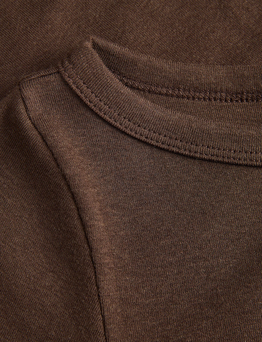 JJXX - JXSTAR 3/4 BOATNECK TOP JRS - demitasse - 3