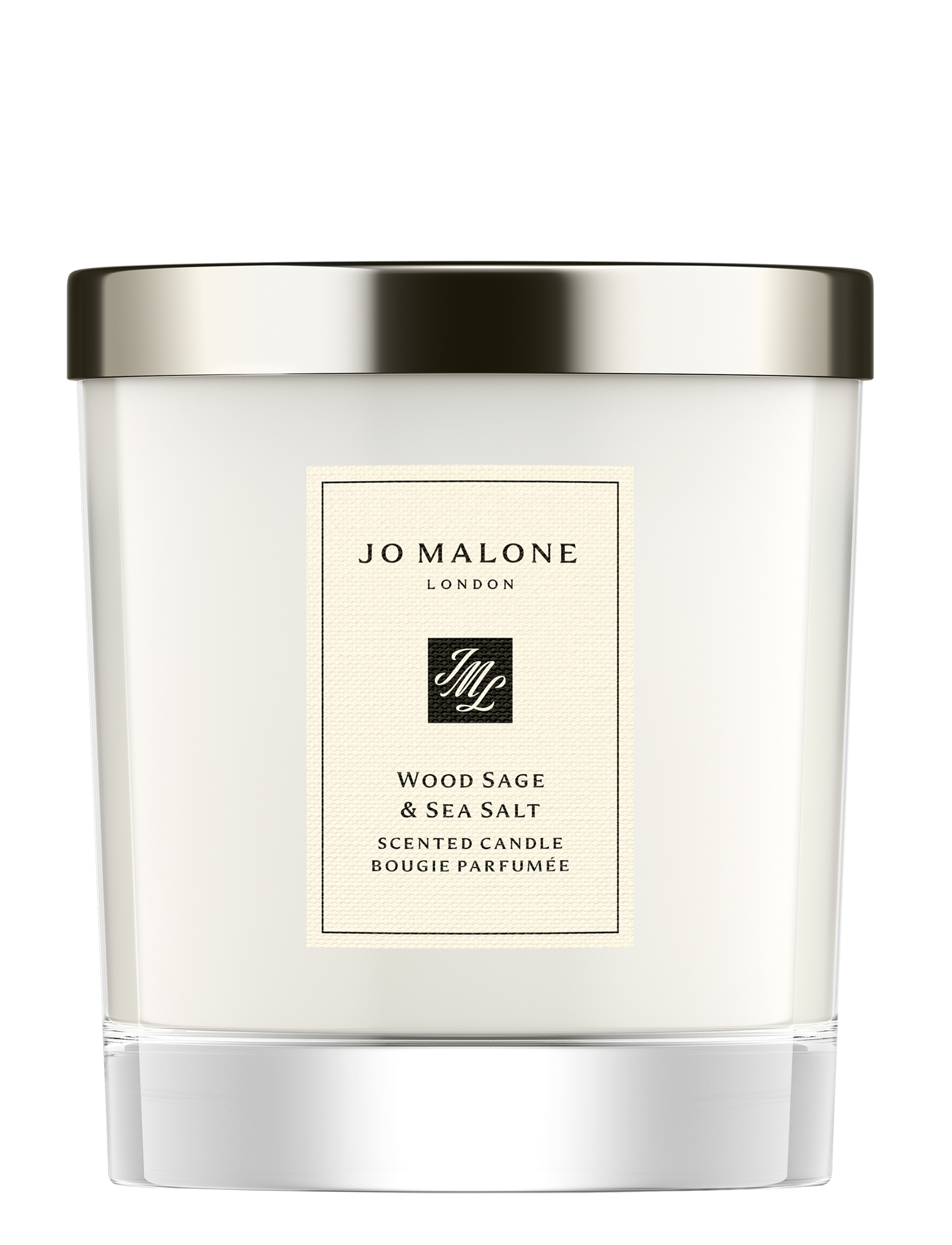 Jo Malone London Wood Sage & Sea Salt Scented Classic Candle - Presenter - CLEAR / undefined