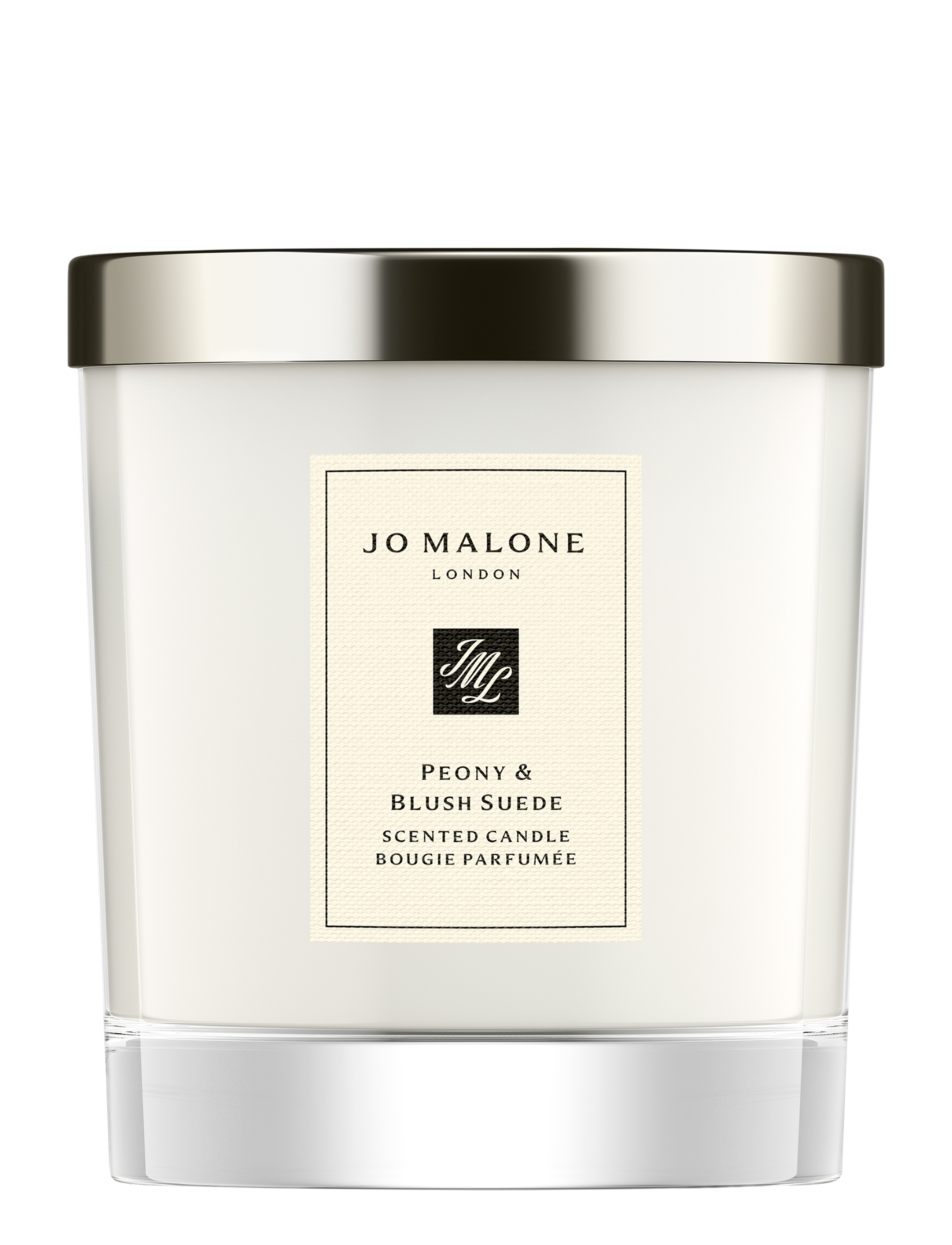 Jo Malone London Peony & Blush Suede Scented Classic Candle - Parfumer & dufte - CLEAR / undefined