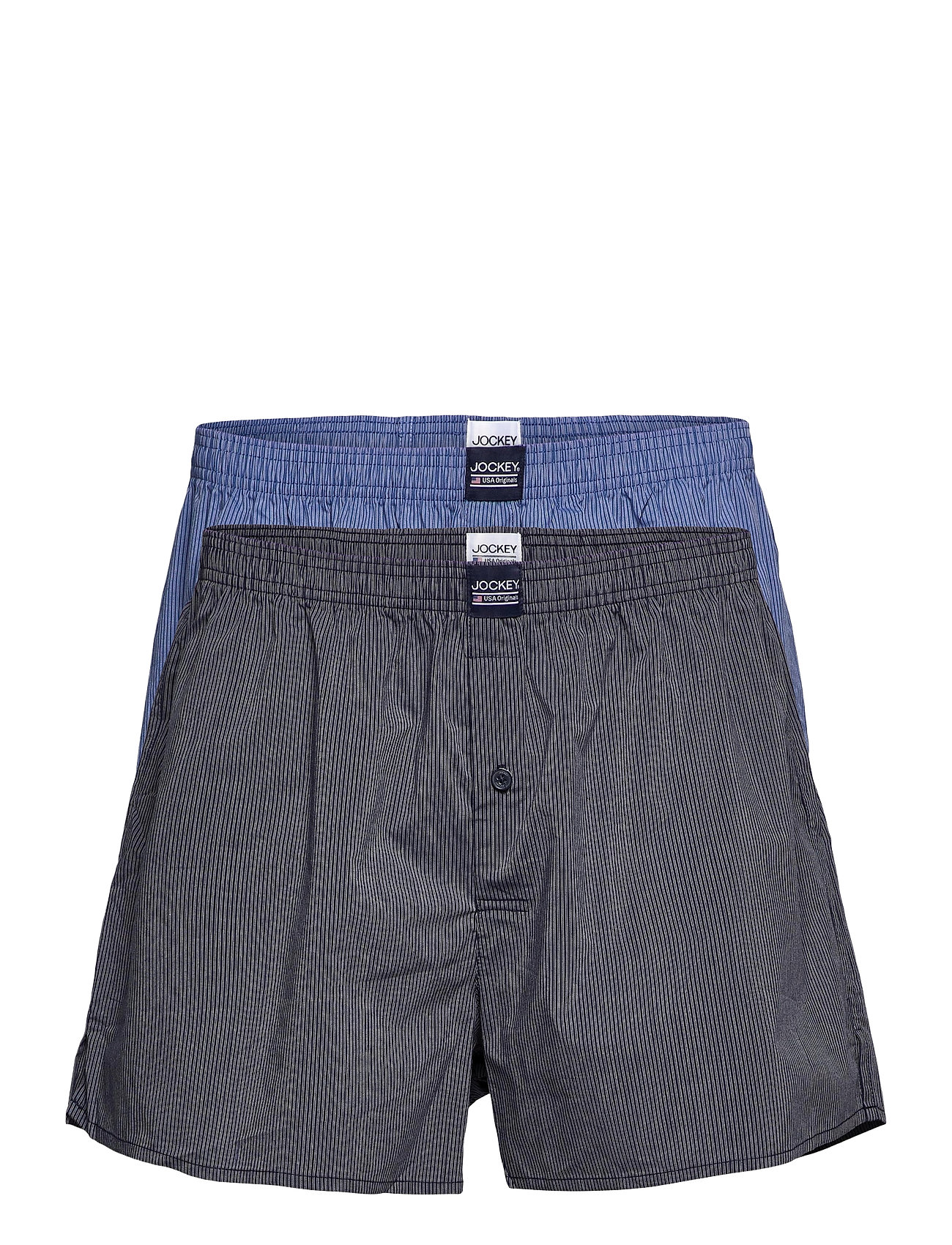 Jockey Boxer Woven 2P - Blue - S