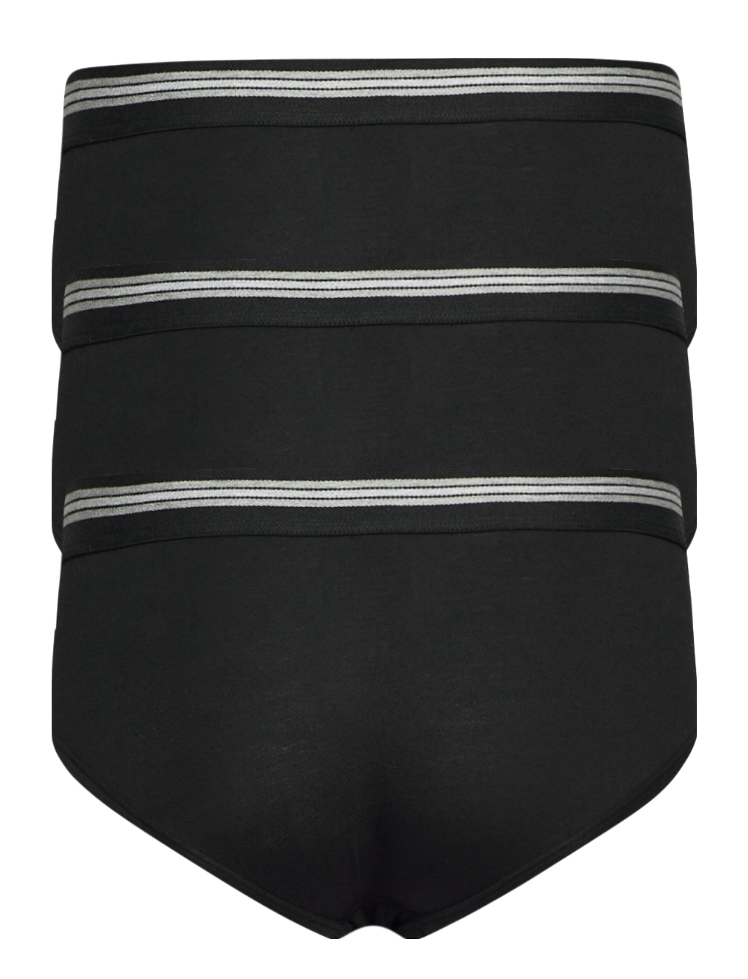 Jockey - Brief 3-p - briefs - black - 1