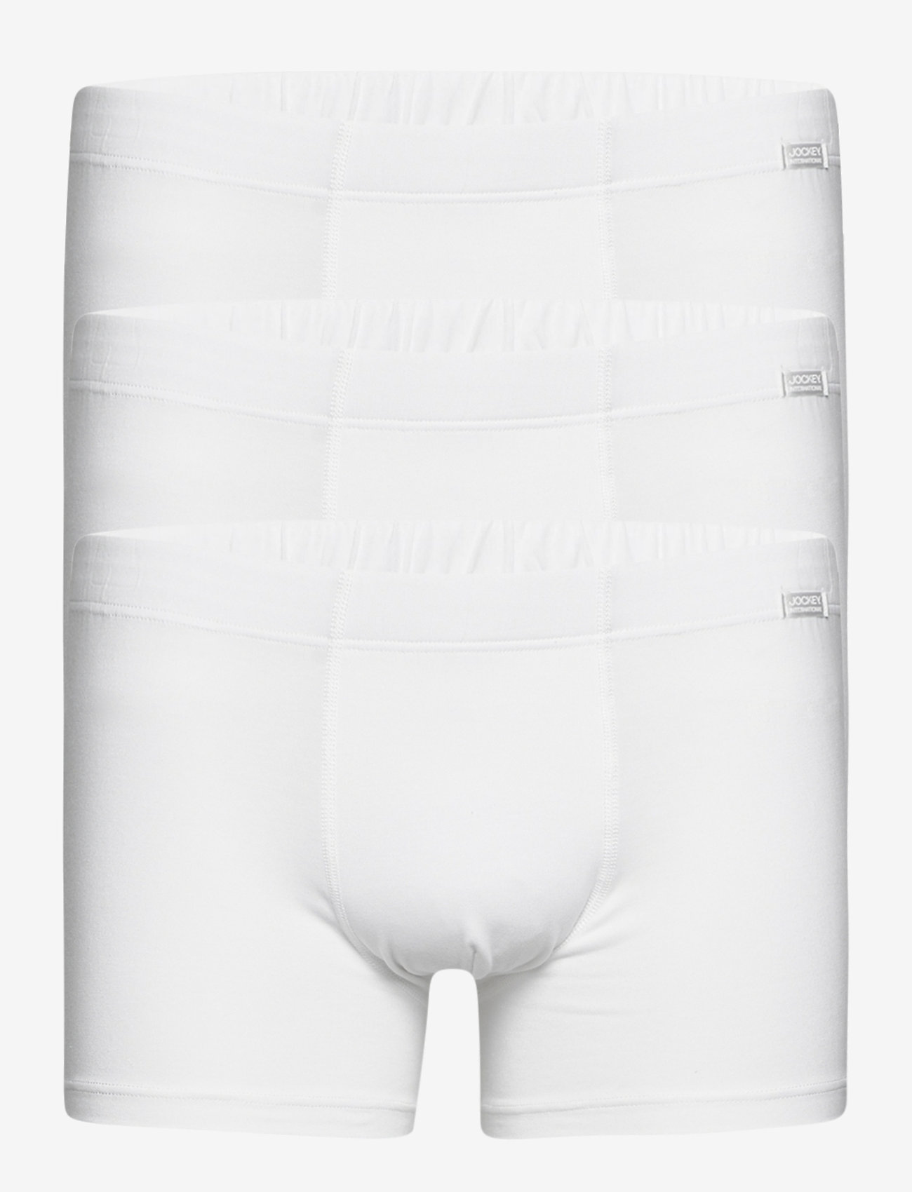 Jockey - Cotton+ Trunk 3-p - multipack kalsonger - white - 0