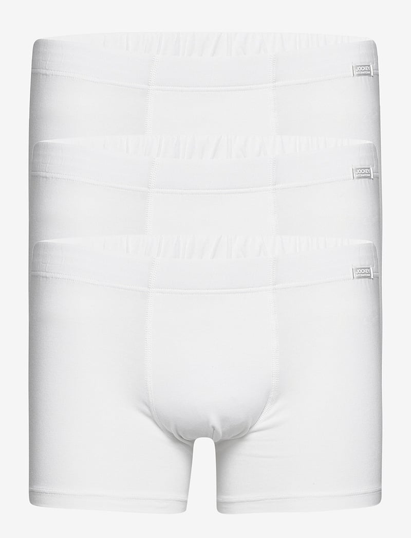 Jockey - Cotton+ Trunk 3-p - multipack underbukser - white - 0