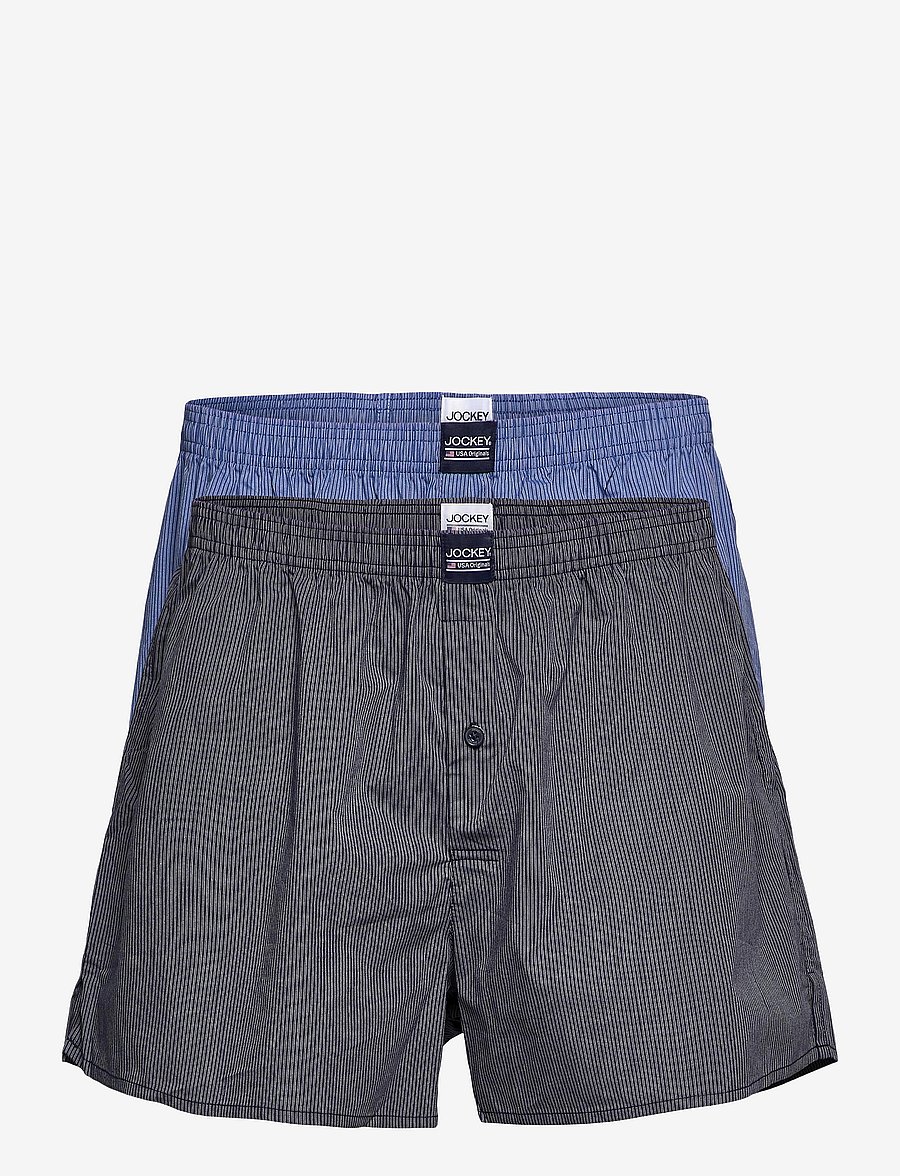 Jockey - Boxer woven 2p - unterhosen im multipack - star blue - 0