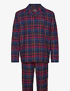 Pyjama 1/1 flannel - COAL MELANGE