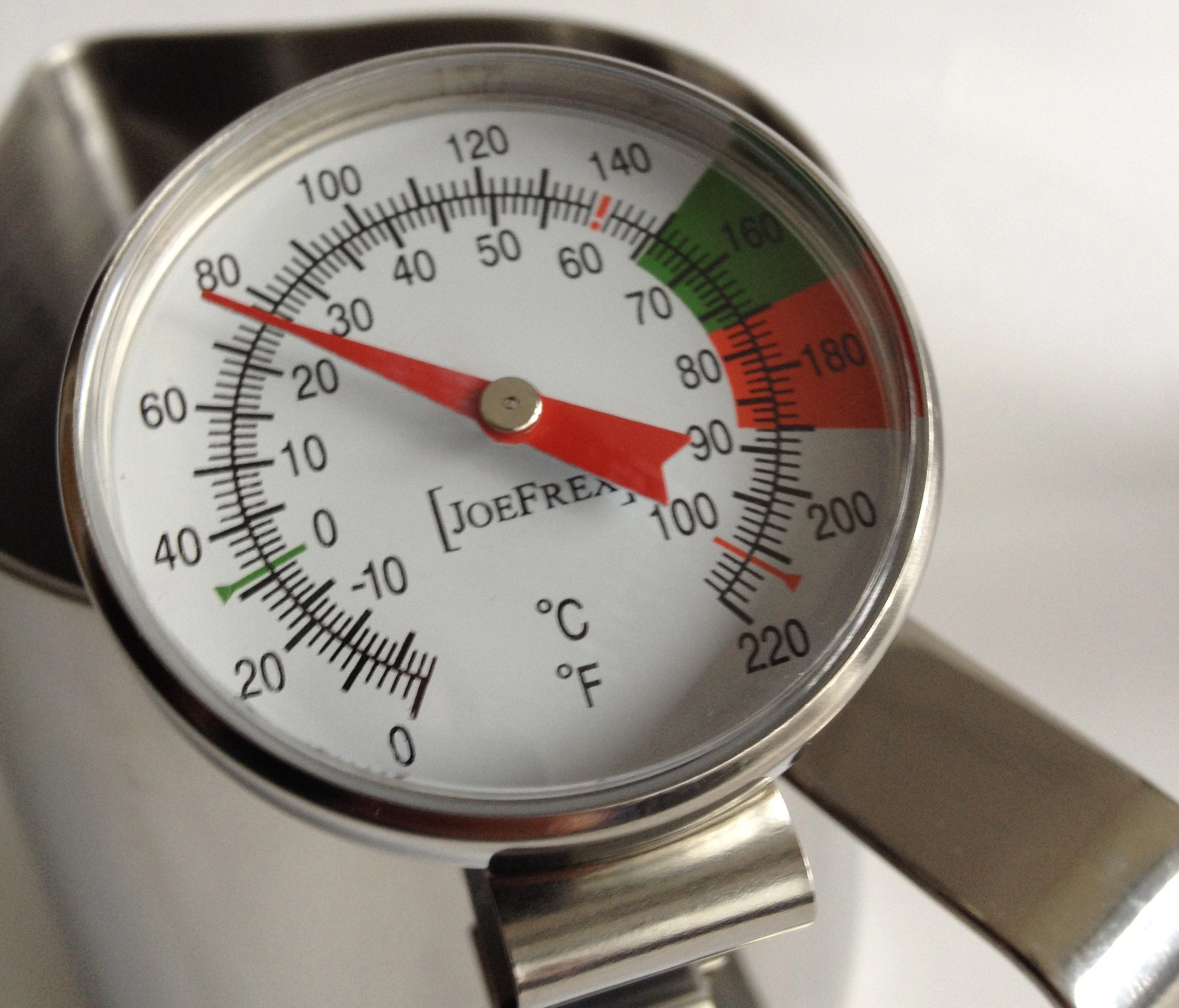 Joe Frex Mælke-Termometer, H:15 cm, Silver, Køkkenudstyr > Termometre Og Tidtagere, Unisex
