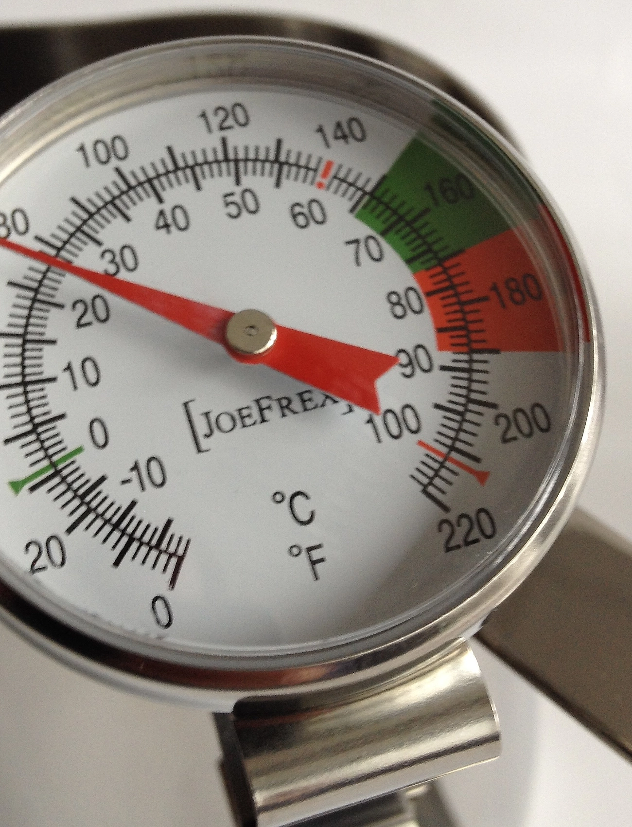Joe Frex - Mælke-termometer - laveste priser - silver - 1