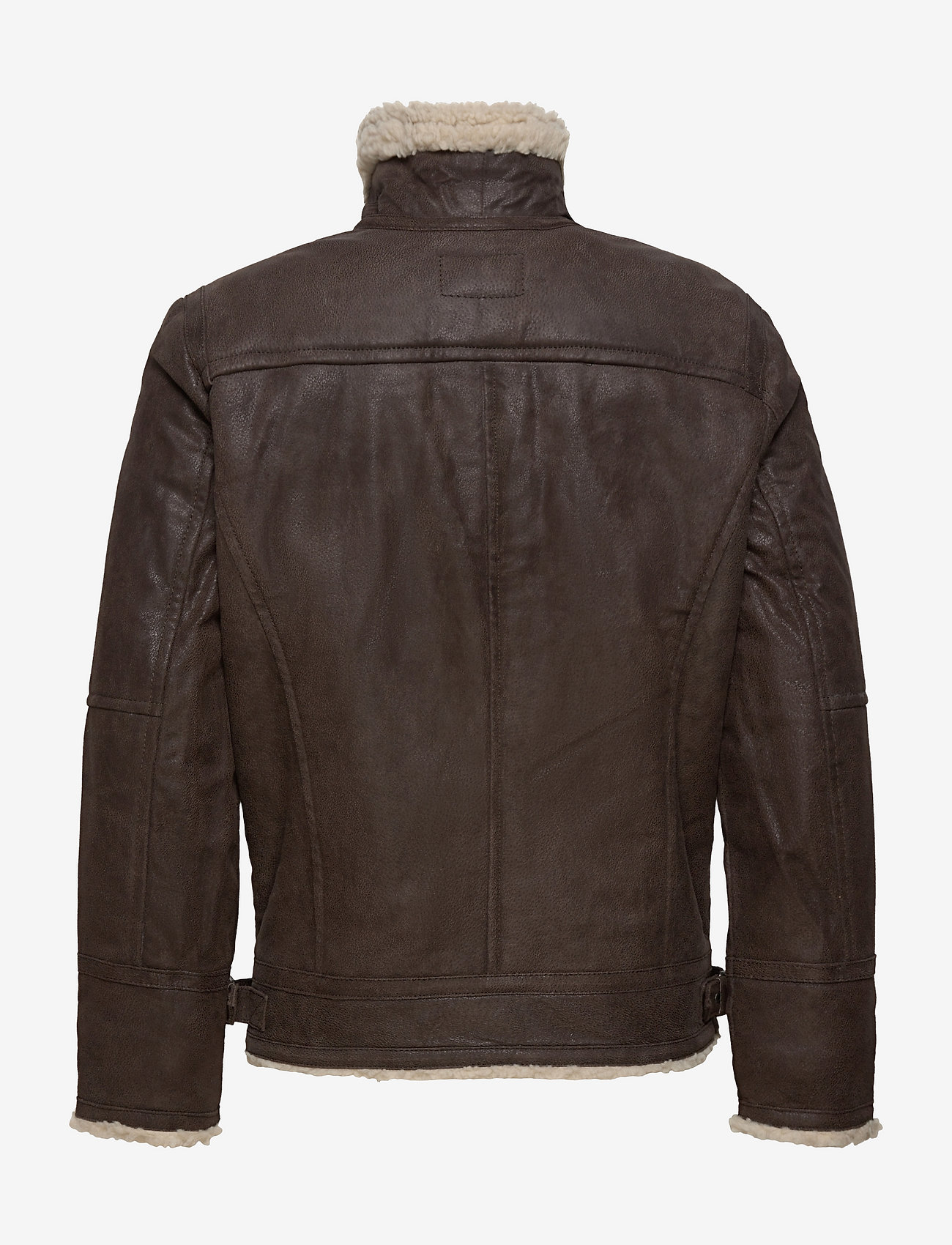 Jofama - Axel Classic Pile Suede Jacket - efterårsjakker - coffee - 1