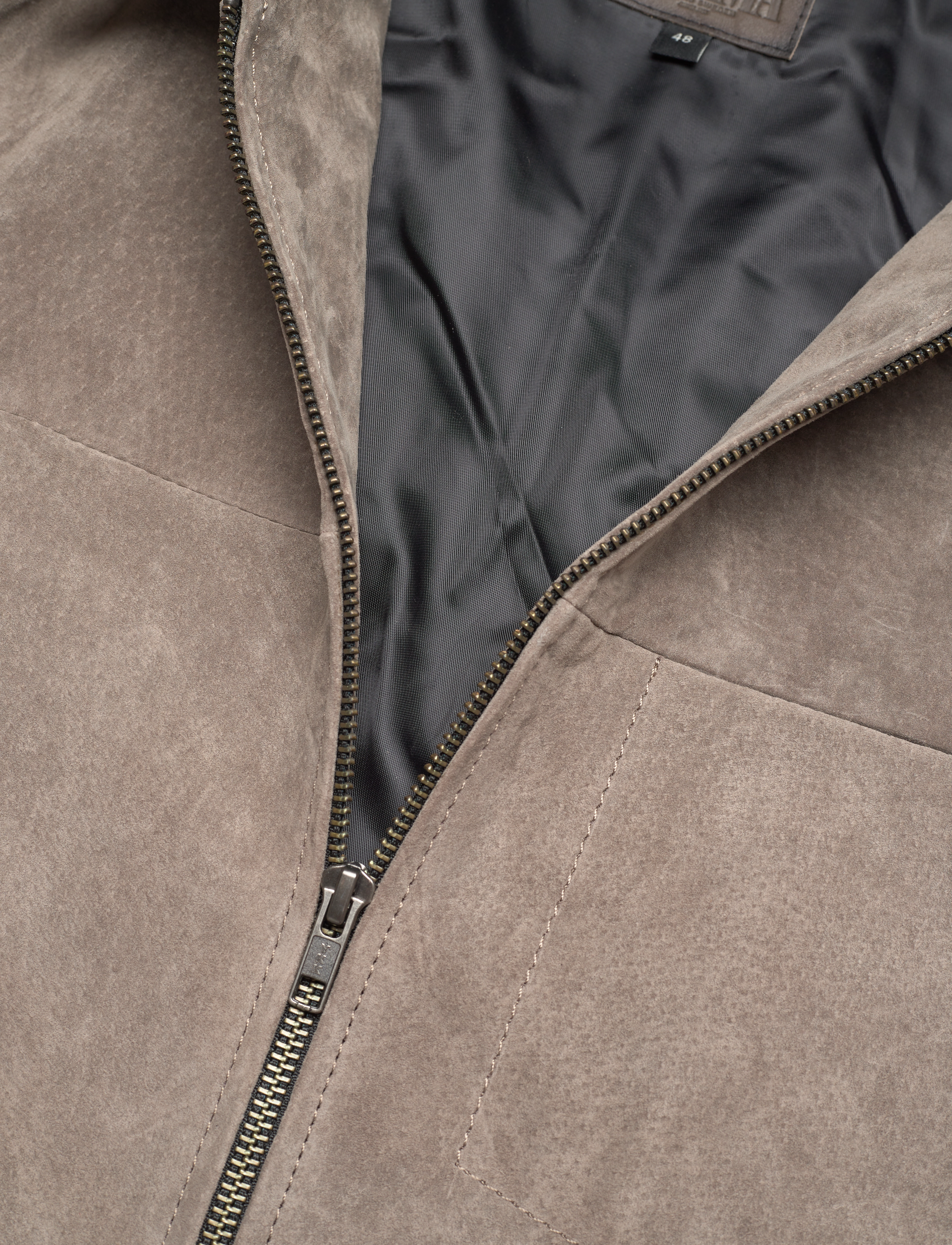 Jofama - Clark Zipped Suede Shirt Jacke - kurtki wiosenne - khaki - 2