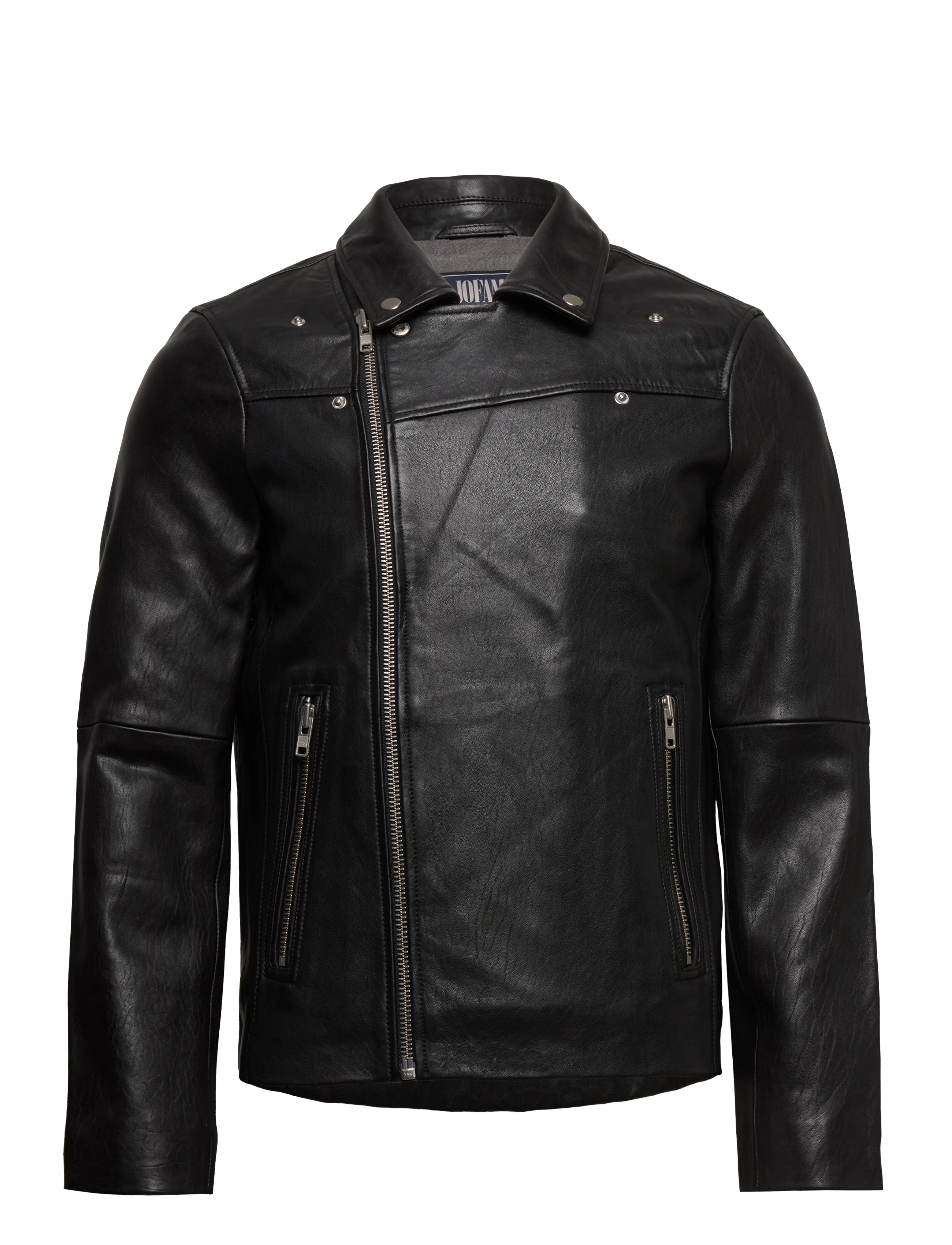 Jofama - Russel Premium Leather Biker - black - 3