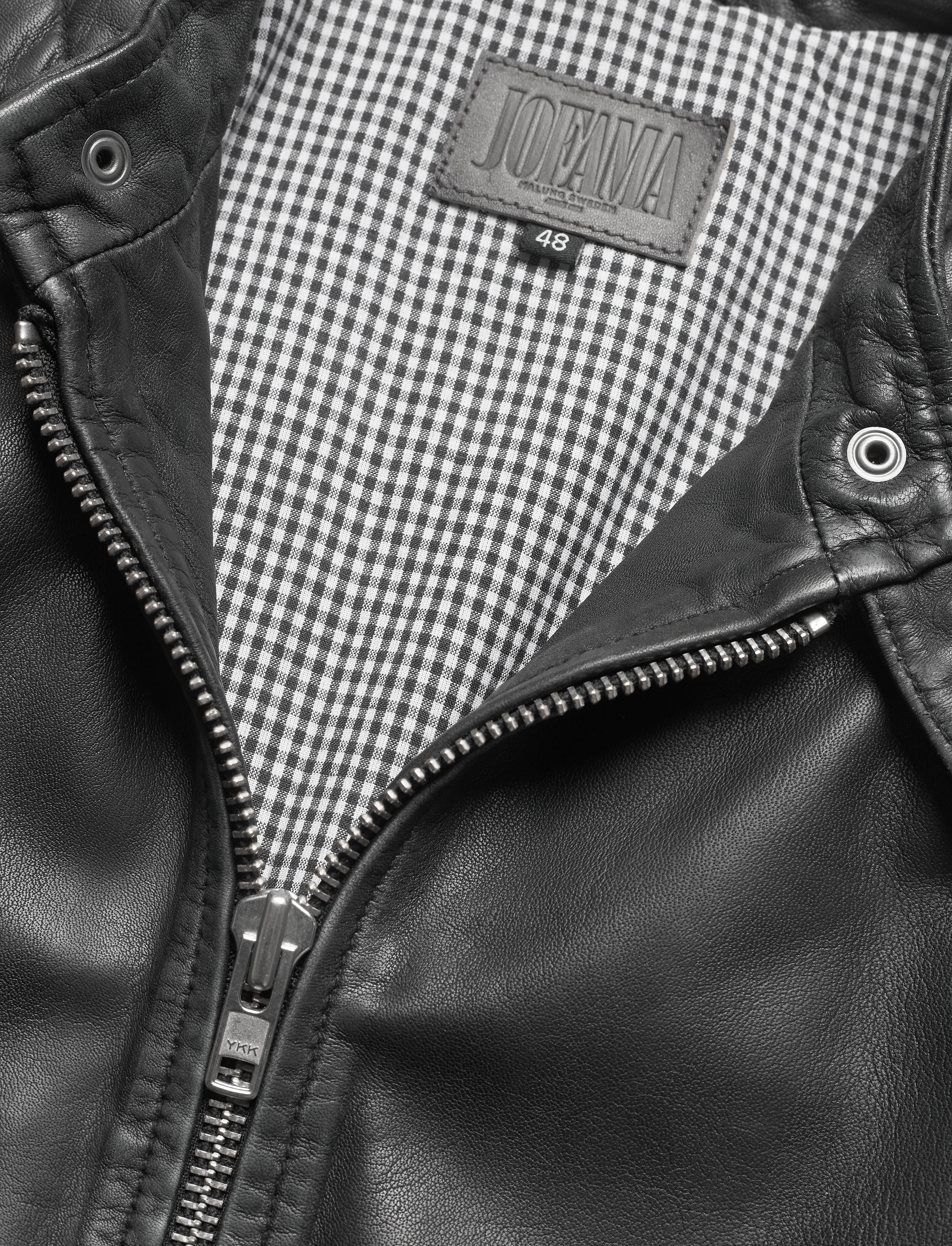 Jofama - Lionel Stone Leather Jacket - black - 2