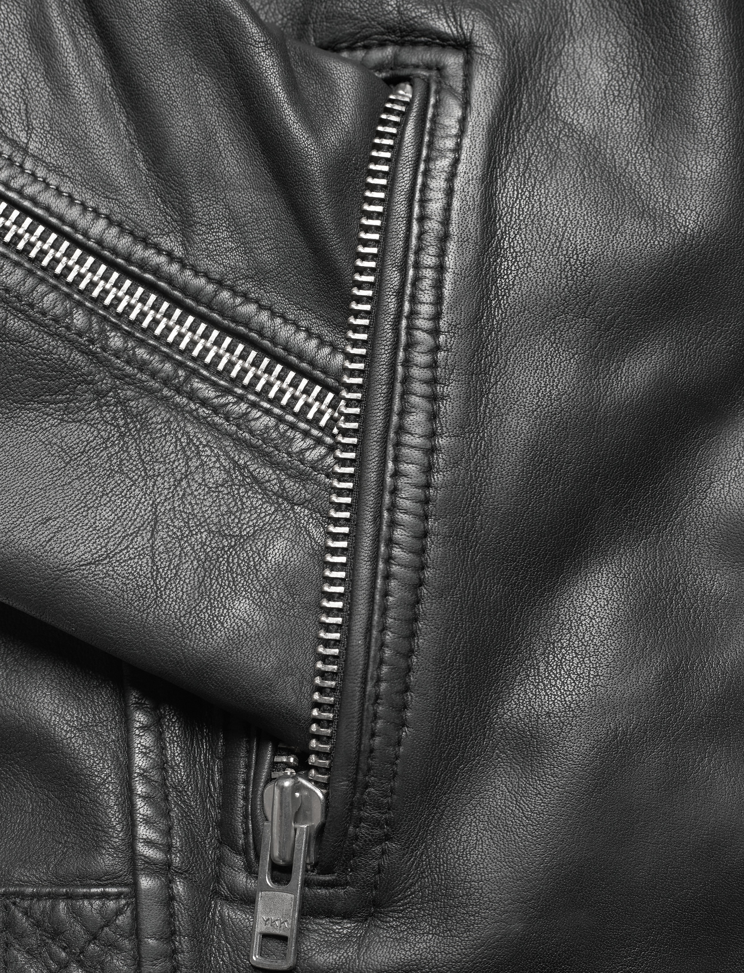 Jofama - Lionel Stone Leather Jacket - black - 3