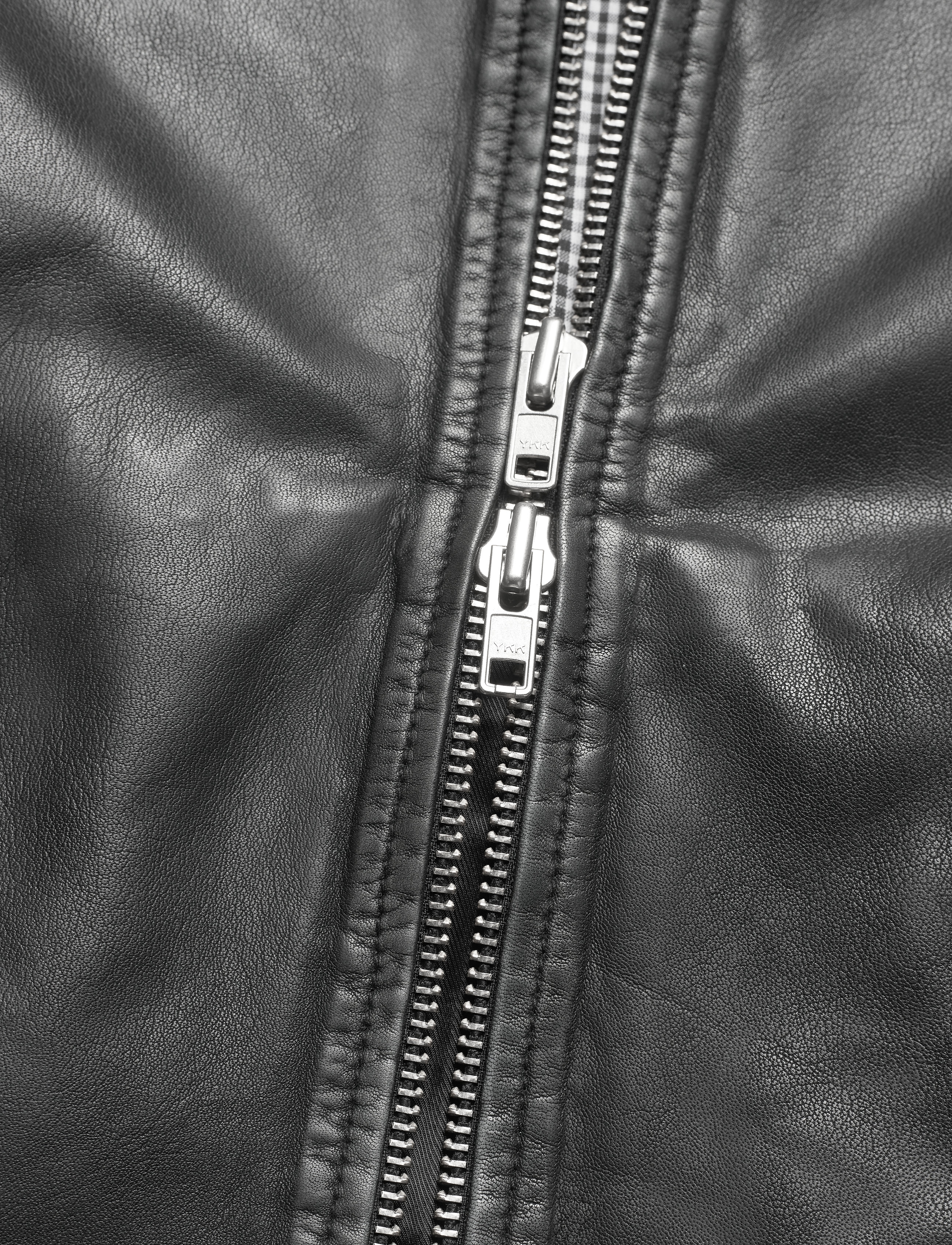 Jofama - Lionel Stone Leather Jacket - black - 4