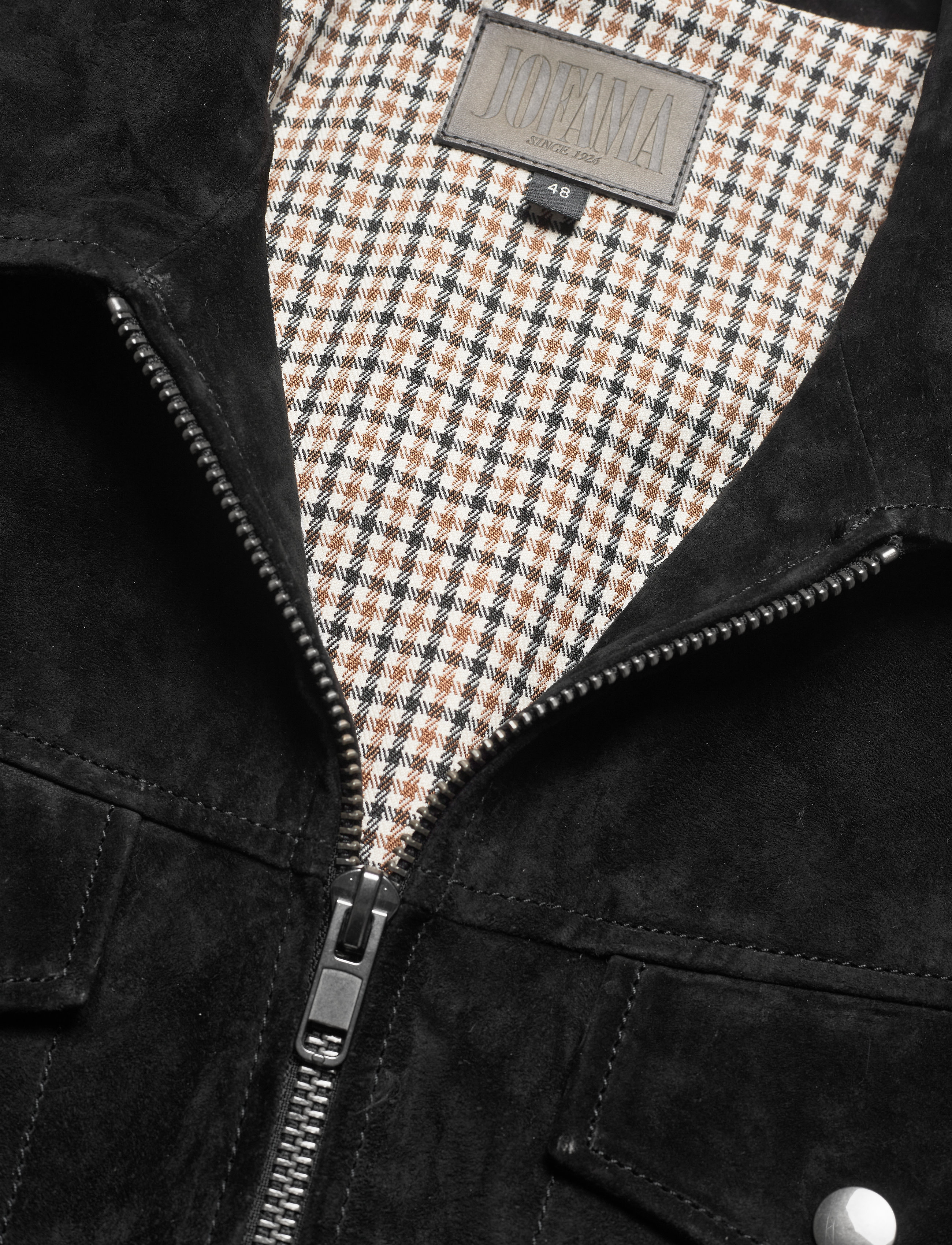 Jofama - Ben Suede Shirt Jacket - black - 2