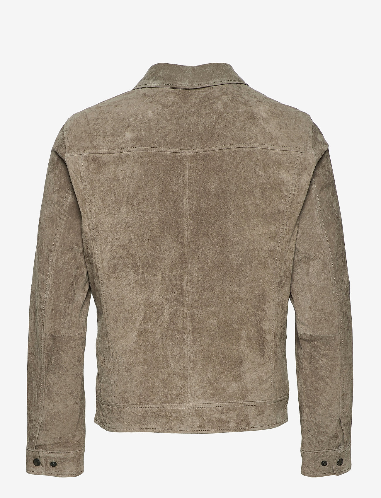 Jofama - Ben Suede Shirt Jacket - kevättakit - khaki - 1