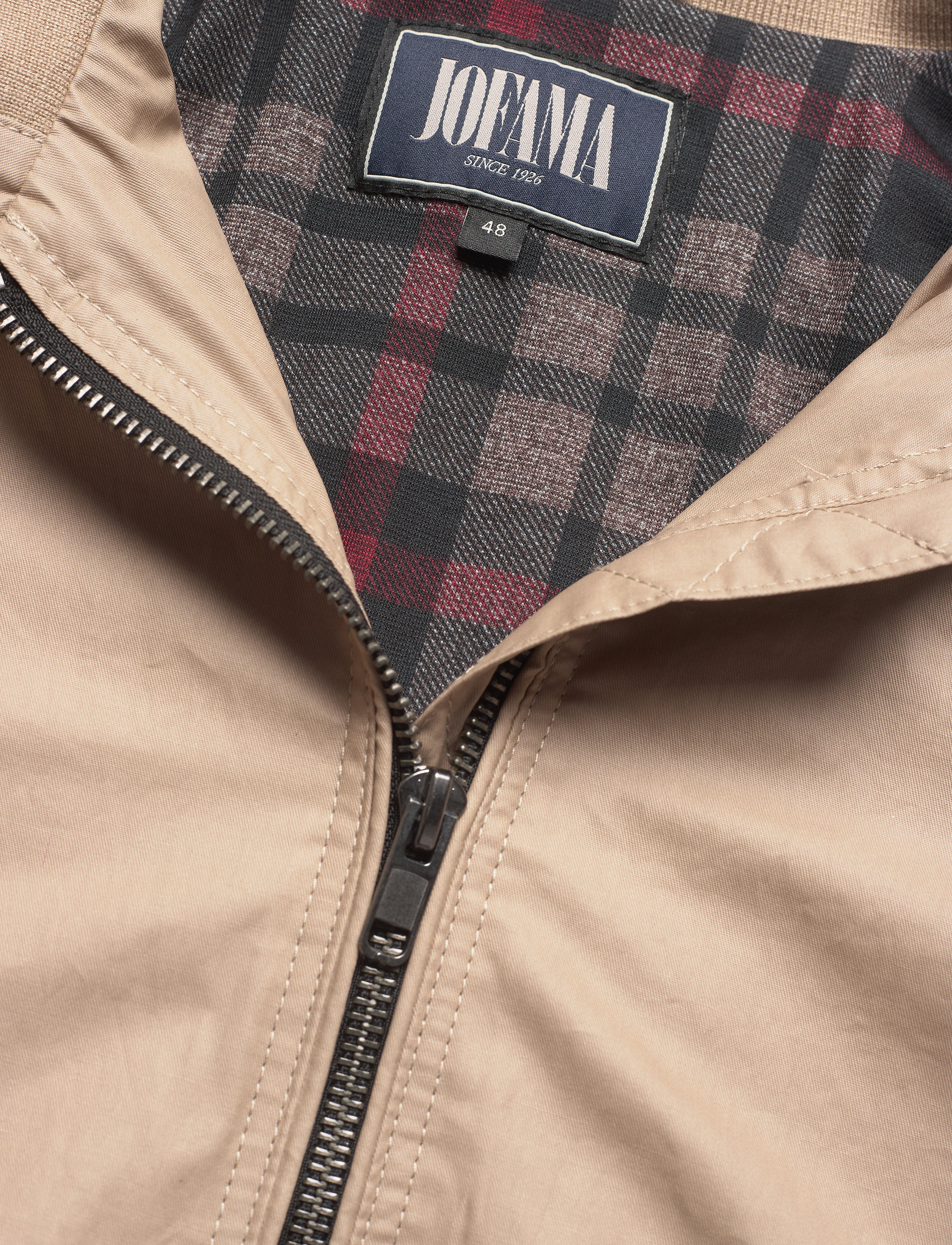 Jofama - Mark Canvas Bomber Jacket - beige - 2