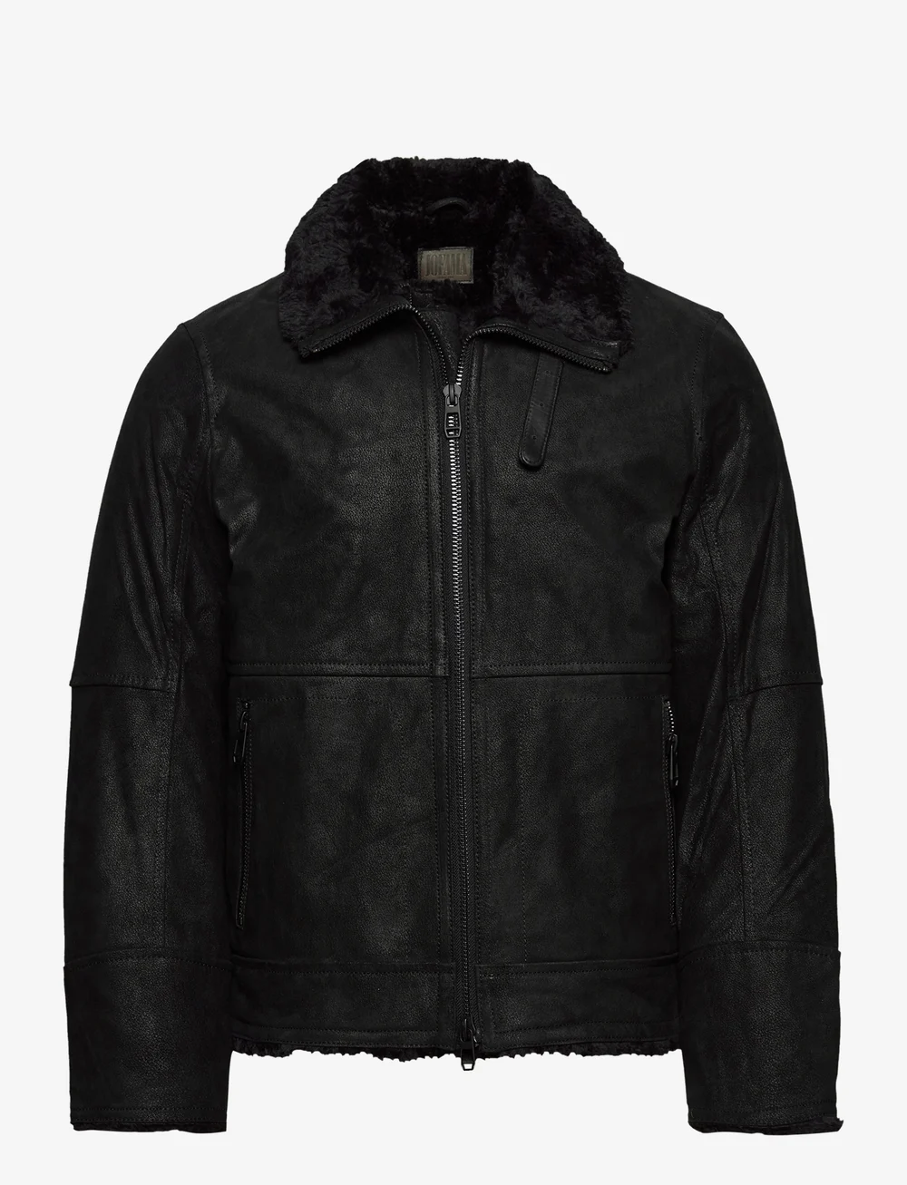 Jofama - Fred Aviator Jacket - höstjackor - black - 2